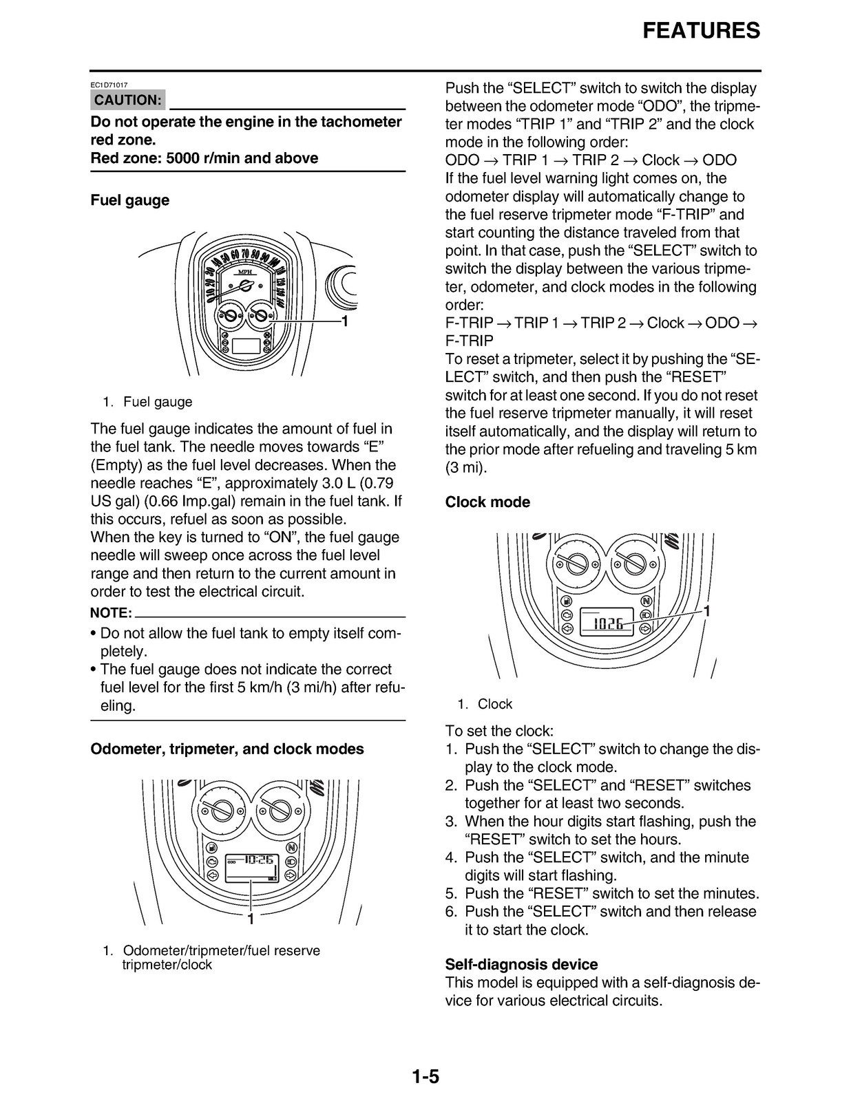 YAMAHA XV1900 Roadliner Stratoliner Service Manual 2006-2009, FOLDOUTS