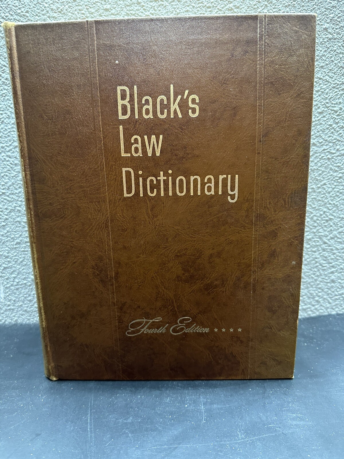 Black’s Law Dictionary Fourth 4th Edition 1951 GREAT CONDITION! Lawyer See Pics