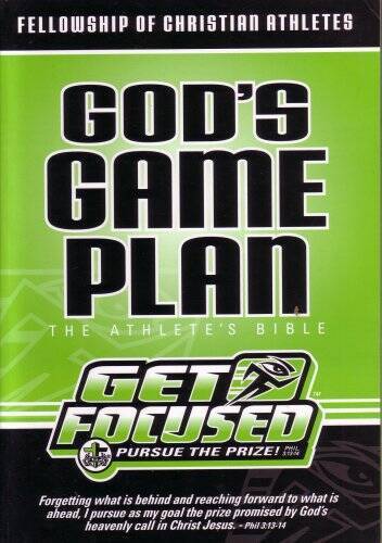 Gods Game Plan: The Athletes Bible – Paperback – GOOD