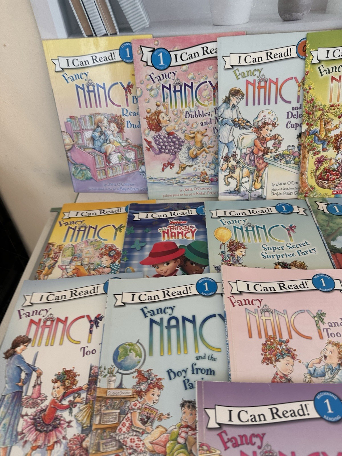 13 FANCY NANCY I Can Read LEVEL 1 Reader Book Lot (650)