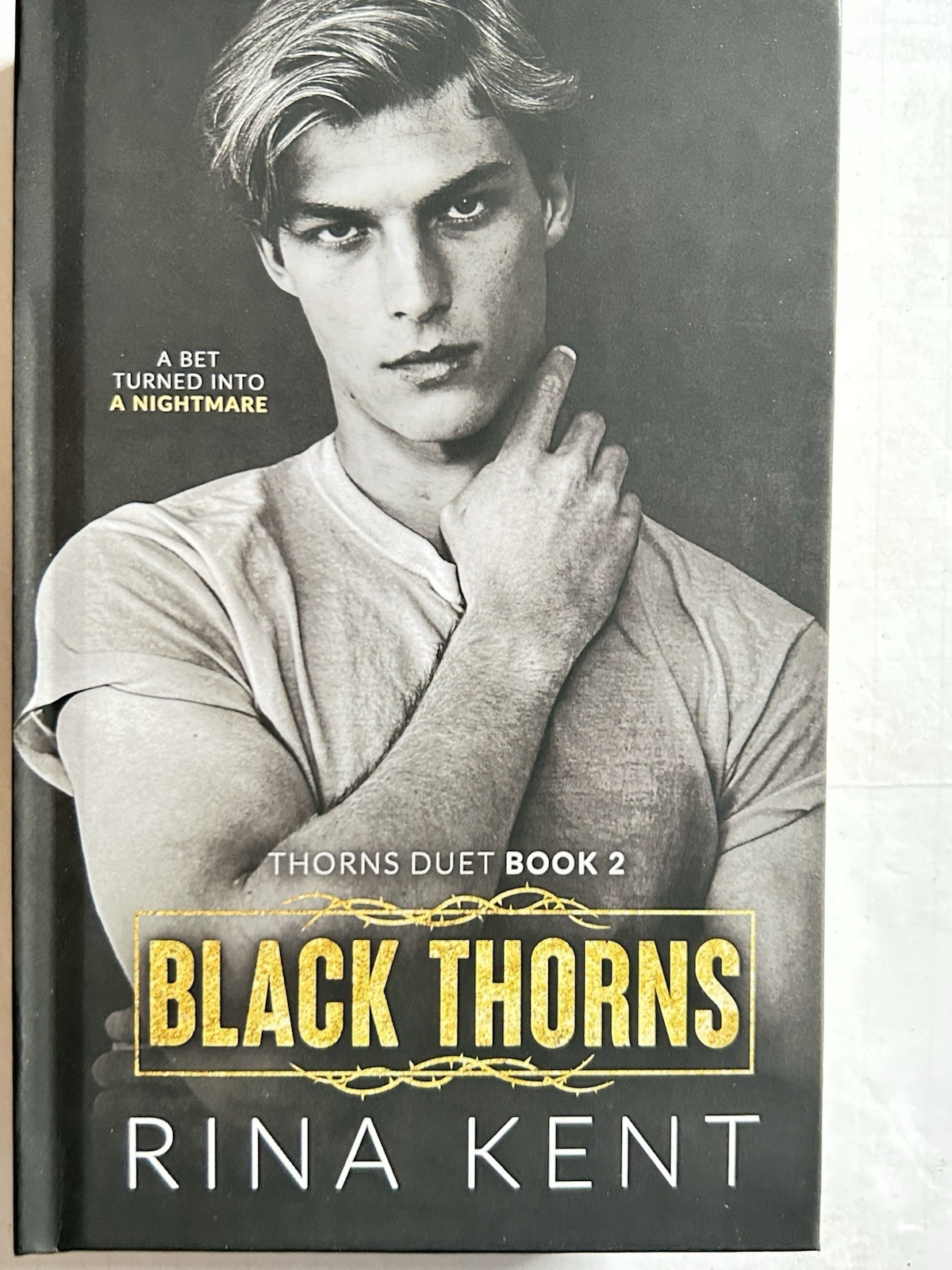 Black Thorns (Thorns Duet Book #2) by Rina Kent 2021 Model Hardback .. OOP