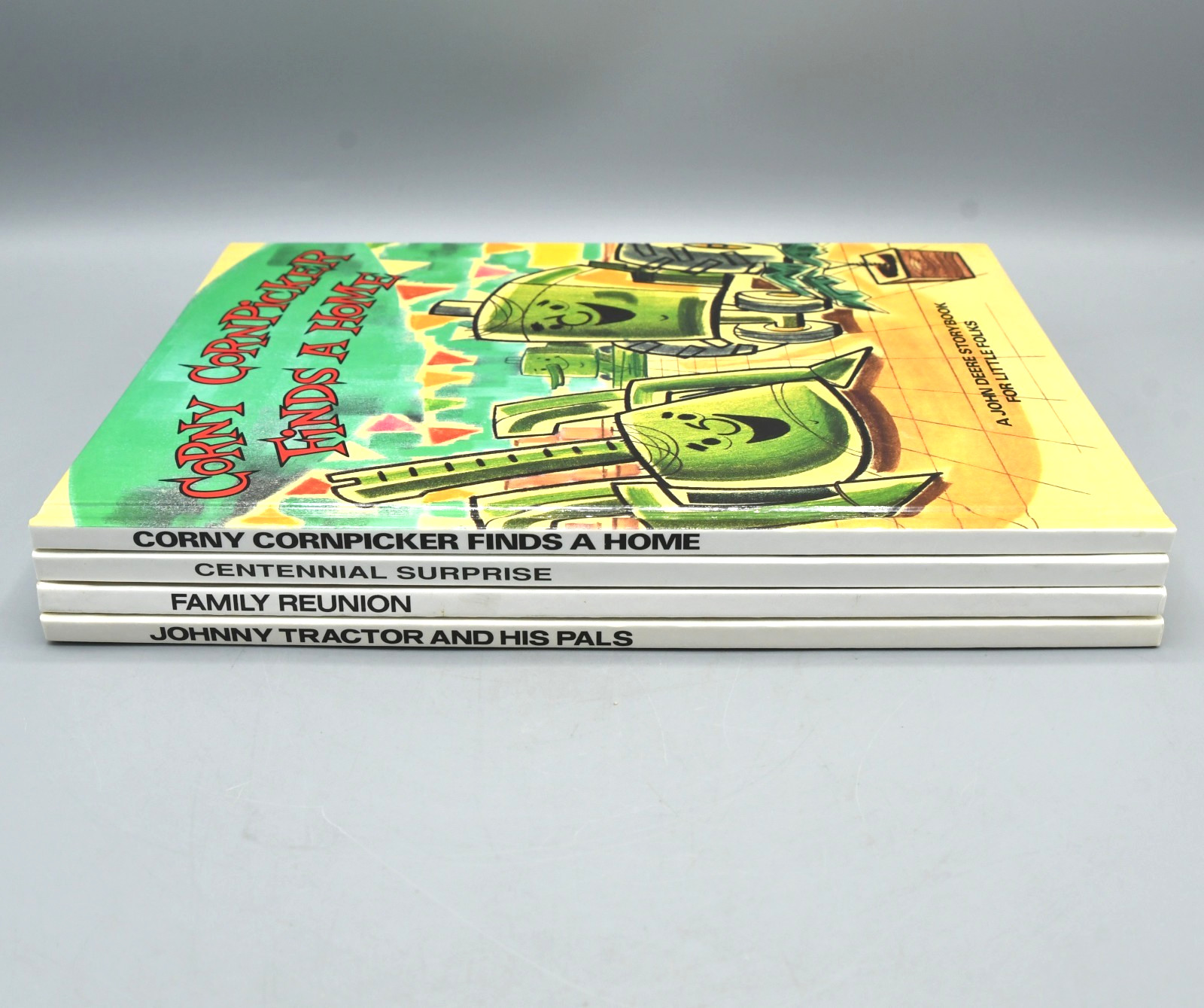 John Deere Storybook Little Folks Book Lot 1990s Corny Reunion Centennial Johnny