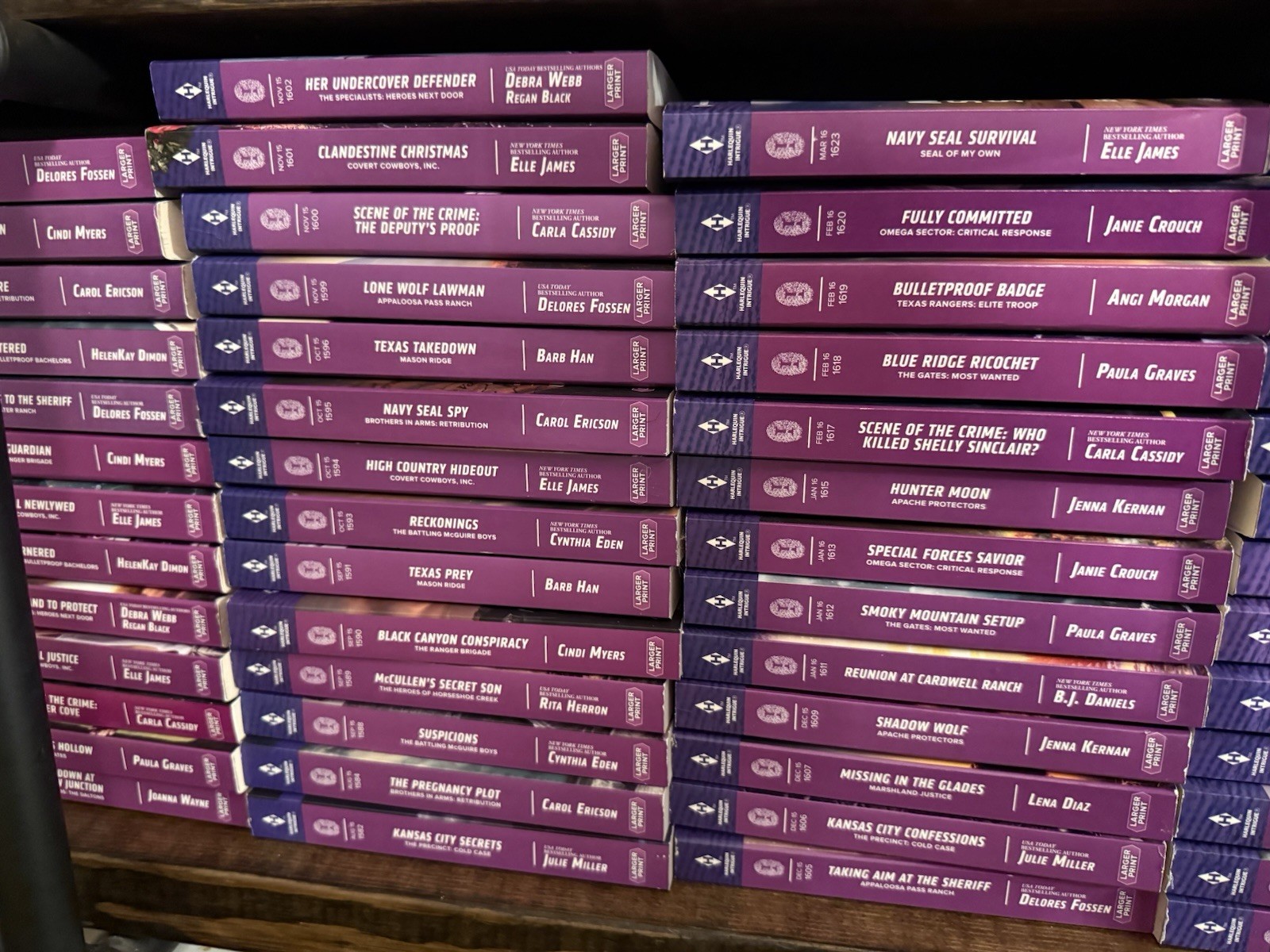 LIKE NEW You Pick Choose 10 HARLEQUIN INTRIGUE 1455-1826 Romance Love 2013-2018