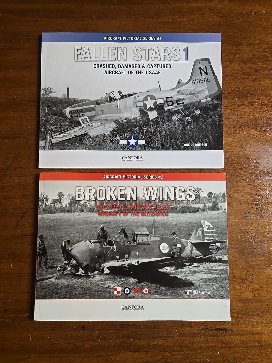 Fallen Stars & Broken Wings by Tom Laemlein – 2 Volume Set