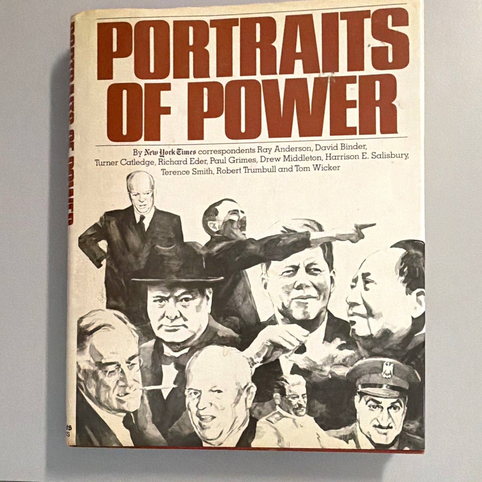 Portraits of Power Times Books Illustrated Hardcover 1979 Dust Jacket