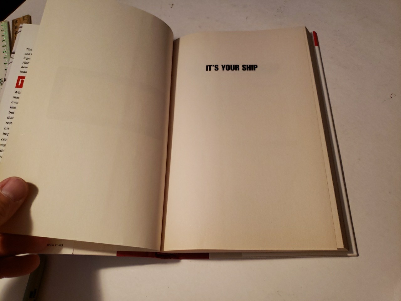 It’s Your Ship SIGNED 2002 First Edition HC by Captain D. Michael Abrashoff