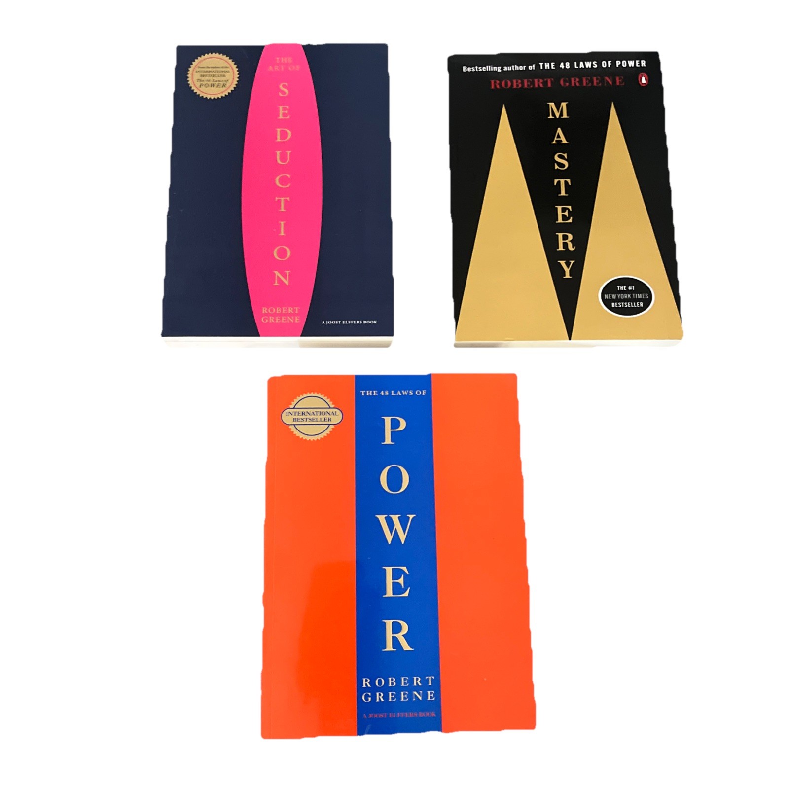 Robert Greene 3Books Collection Set (The 48 Laws Power, Mastery, Seduction)