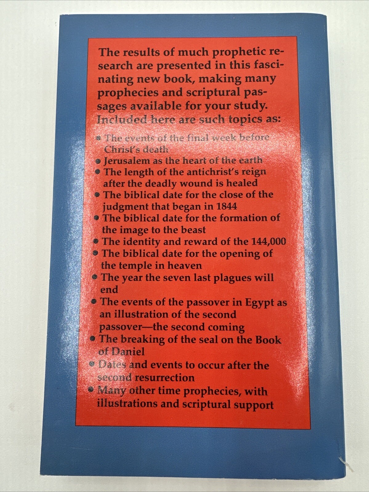 From Chaos To Glory Paul L Sanders Mass Market Paperback 315 Pages 1990