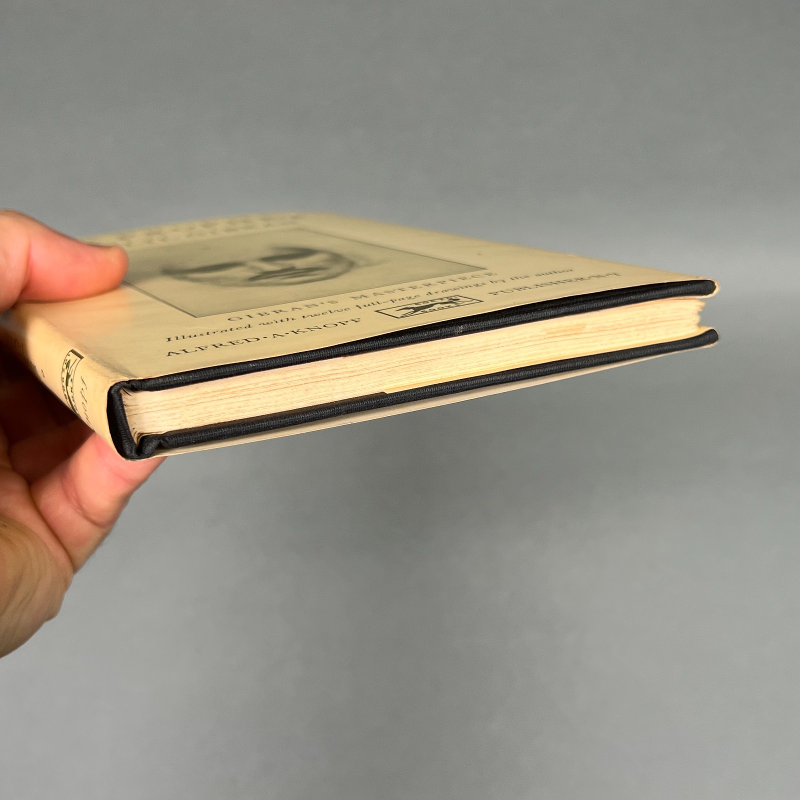 NICE 1965 Ed. The Prophet by Kahlil Gibran – HC Alfred A. Knopf – Vintage Book