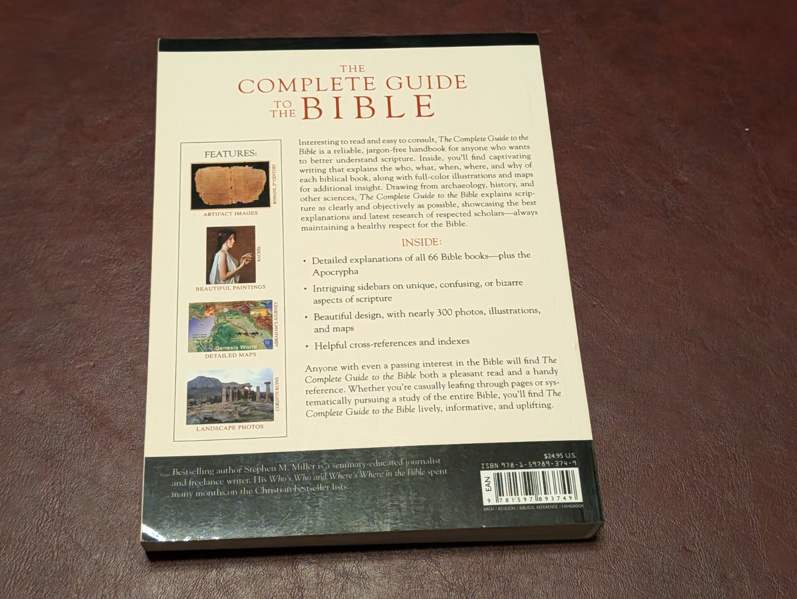 The Complete Guide to the Bible – Paperback By Stephen M. Miller – GOOD