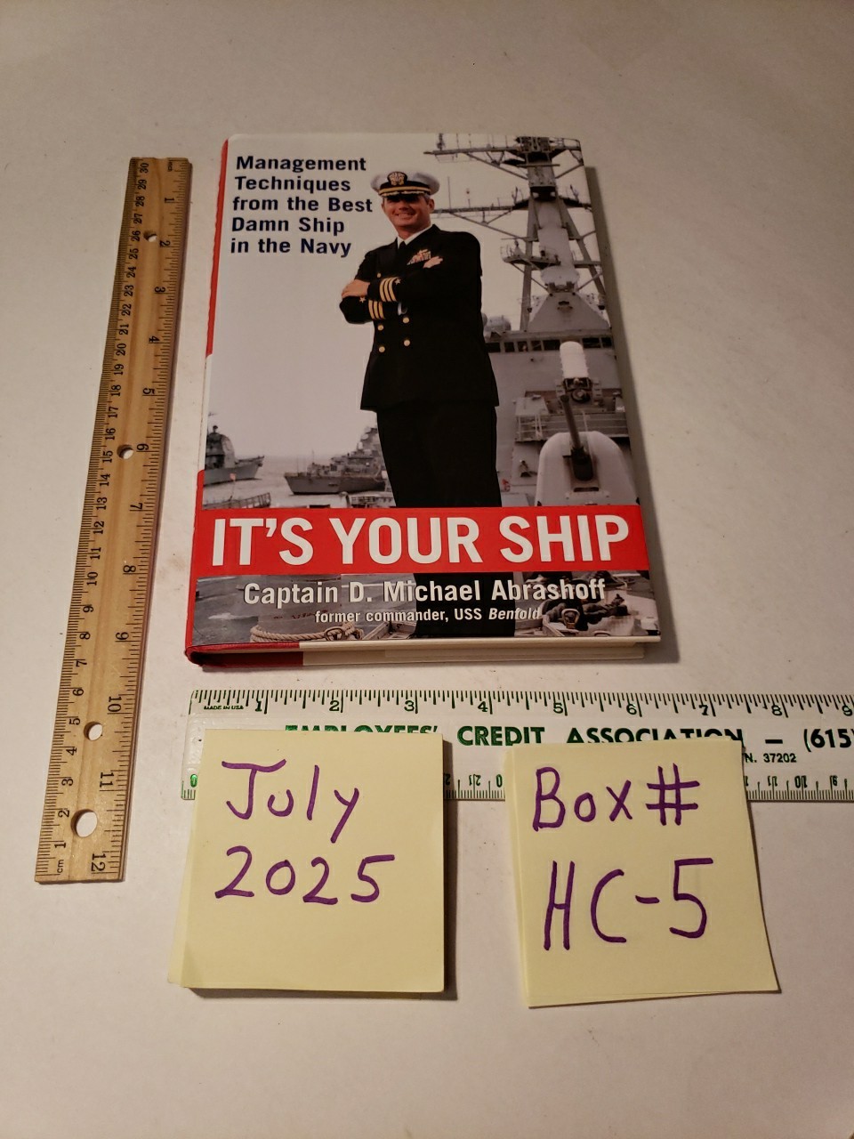 It’s Your Ship SIGNED 2002 First Edition HC by Captain D. Michael Abrashoff
