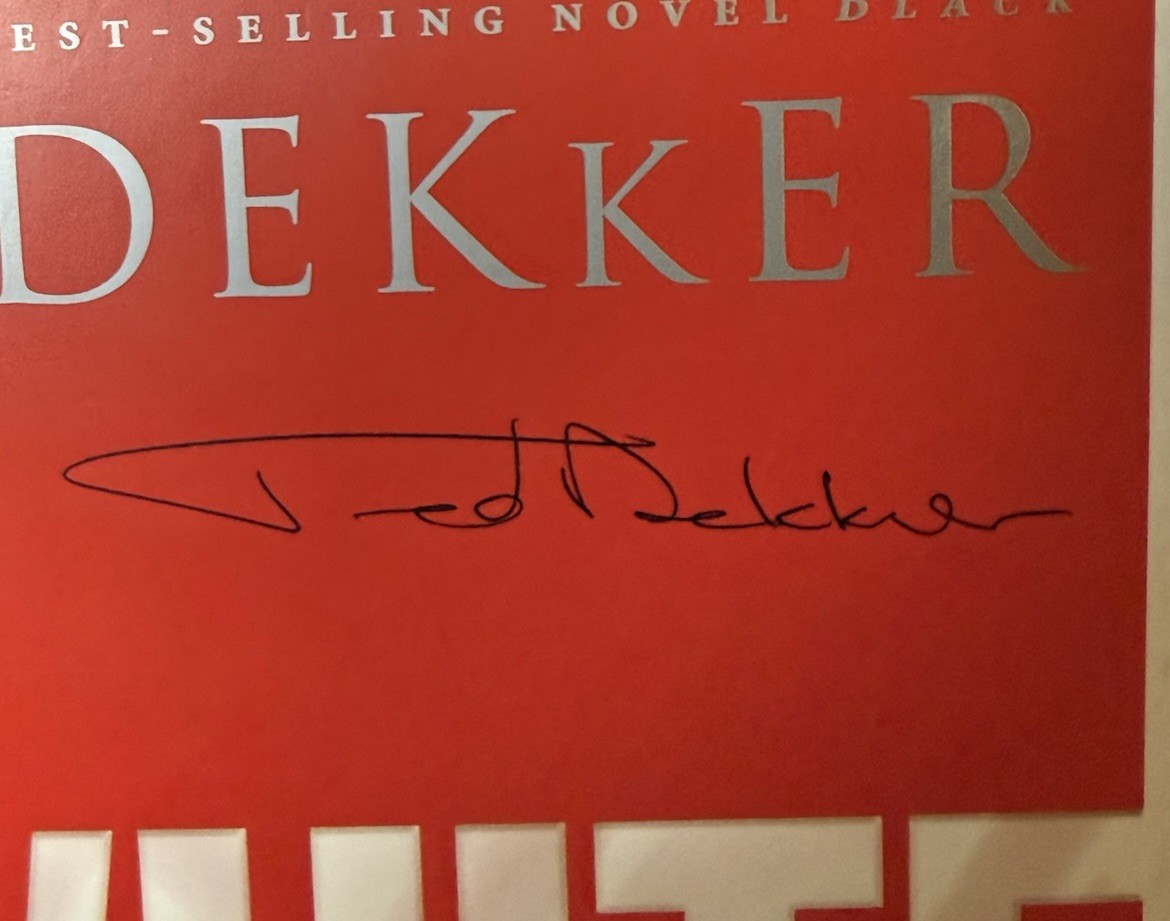 White by Ted Dekker (2004, Hardcover) Signed First Edition