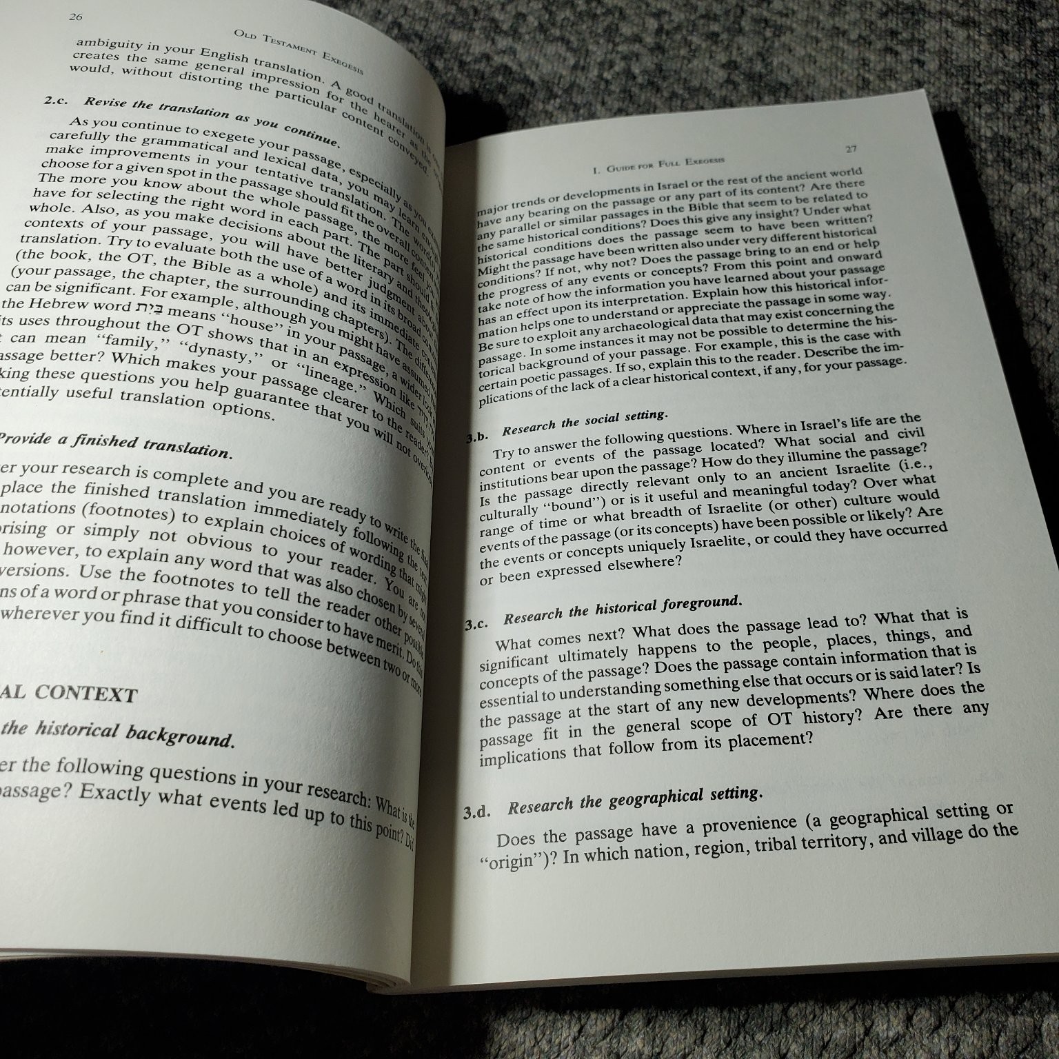 Old Testament Exegesis Douglas Stuart 1984 Second Edition Revised Westminster