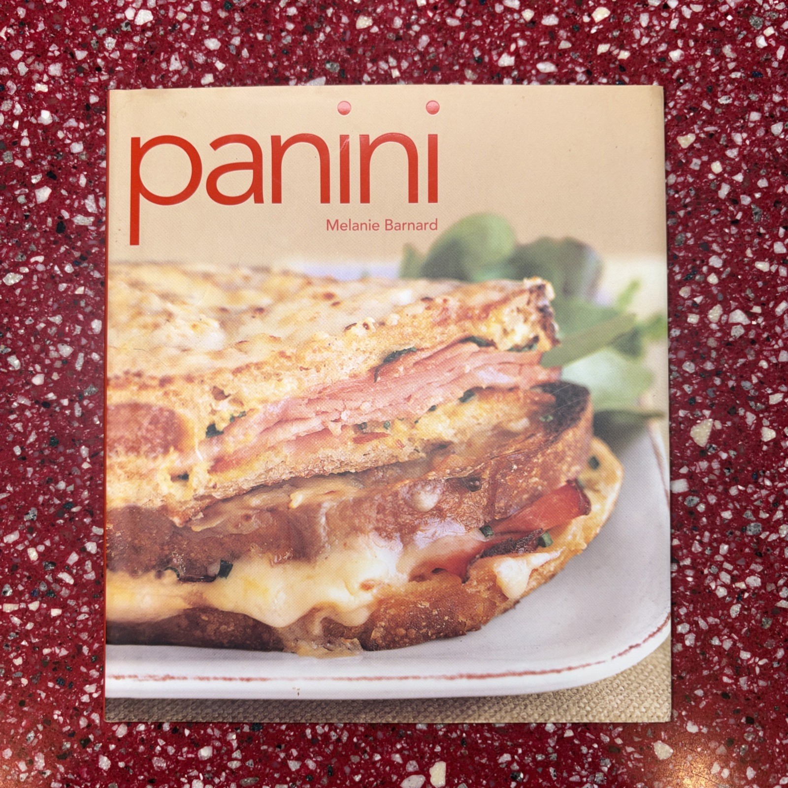 PANINI by MELANI BARNARD Cookbook HC w/Dust Jacket 98pg Williams-Sonoma LIKE NEW