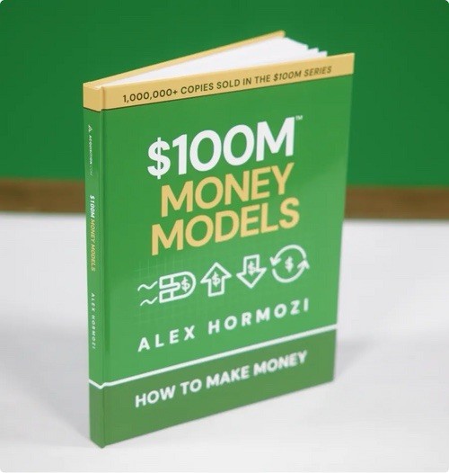 $100M Money Models by Alex Hormozi Hardcover New Book Code