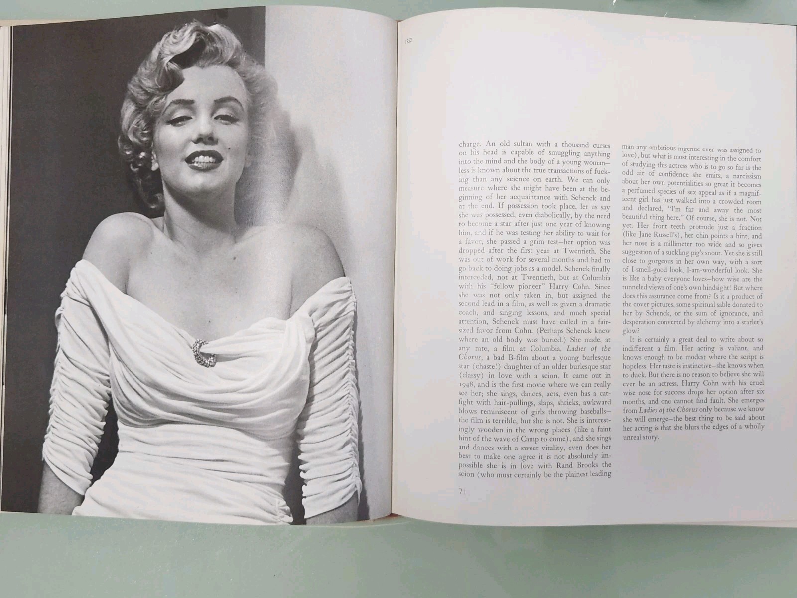 Marilyn Monroe: A Biography Norman Mailer 1973 Hardcover Book First Printing