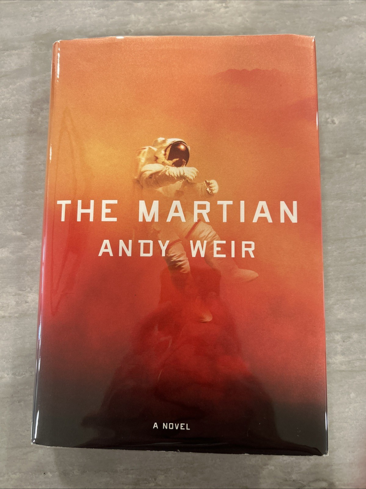 The Martian by Andy Weir (2014, Hardcover) First Edition/Late Print, VG, HC w/DJ