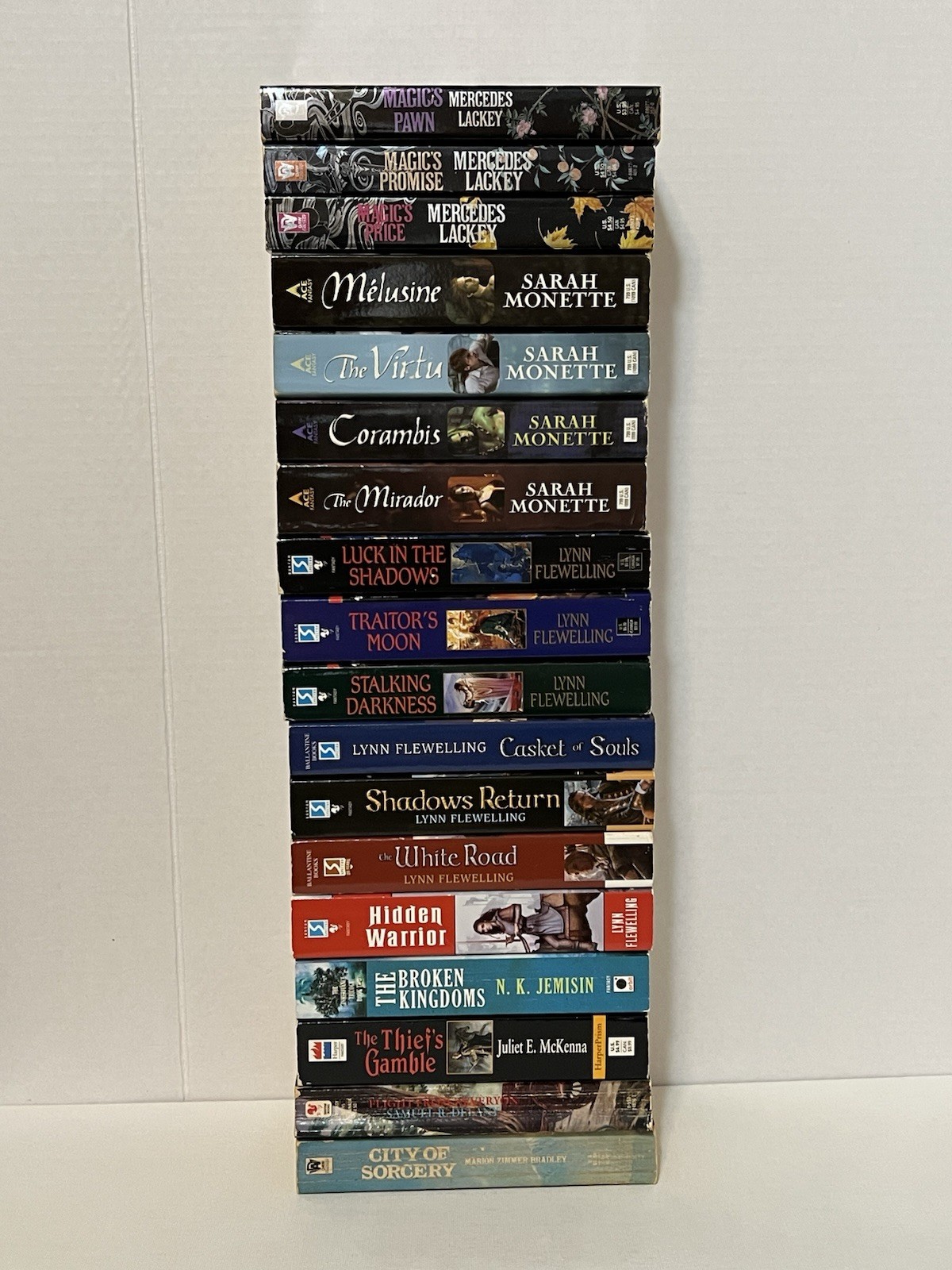 LGBT Gay Fantasy Book Lot Lynn Flewelling Sarah Monette Samuel Delany NK Jemisin