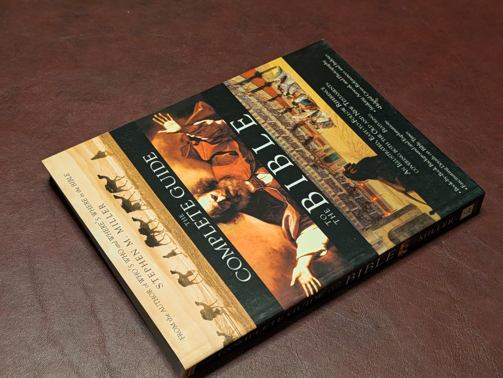 The Complete Guide to the Bible – Paperback By Stephen M. Miller – GOOD