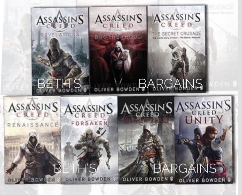 NEW! Books 1234567 ASSASSINS CREED Assasin’s Series Set Collection Bowden