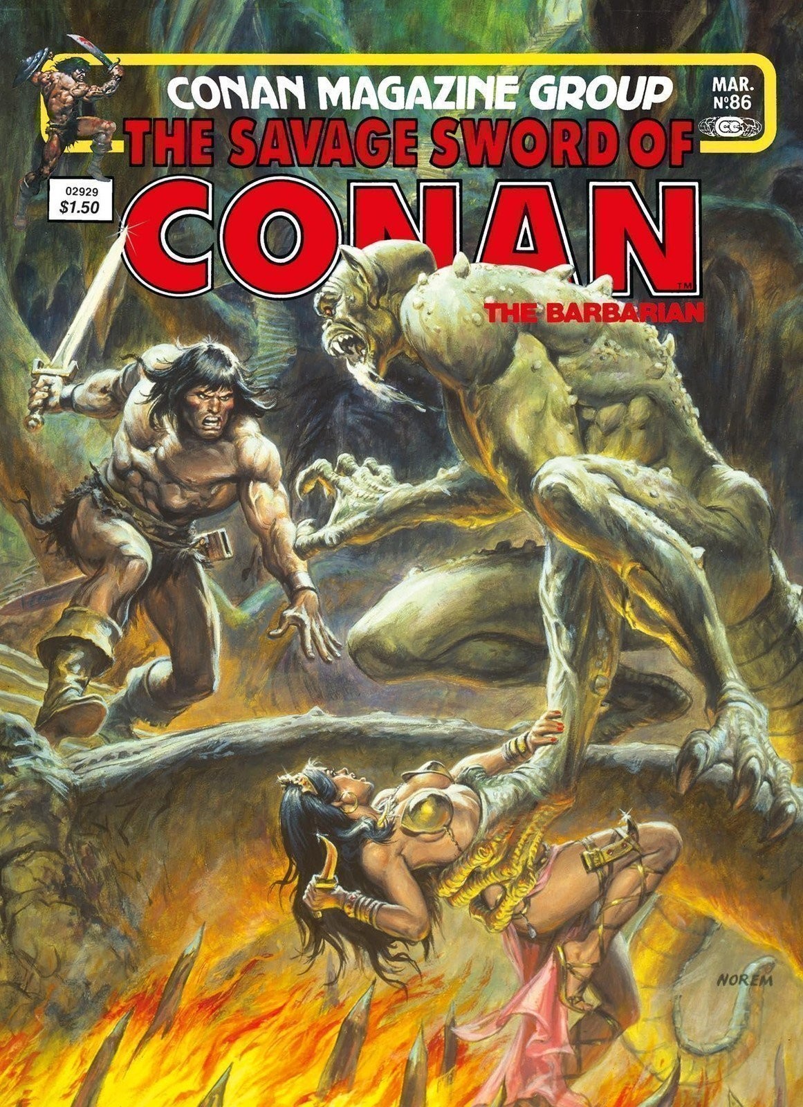 The Savage Sword Of Conan: The Original Comics Omnibus Vol.6 (SAVAGE SWORD OF…