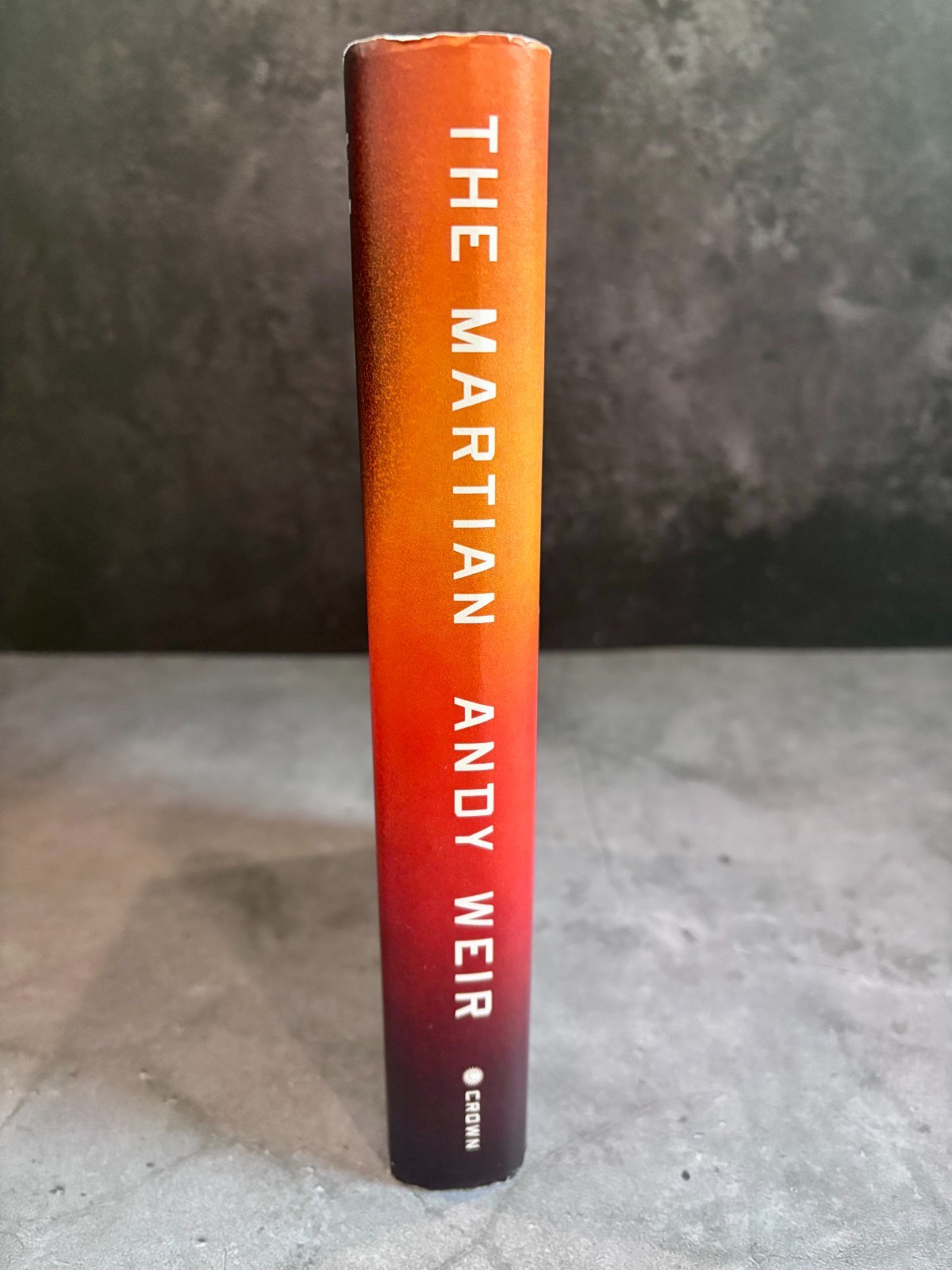 The Martian Andy Weir HC 1st Edition Very Good Bestseller Sci-Fi Novel