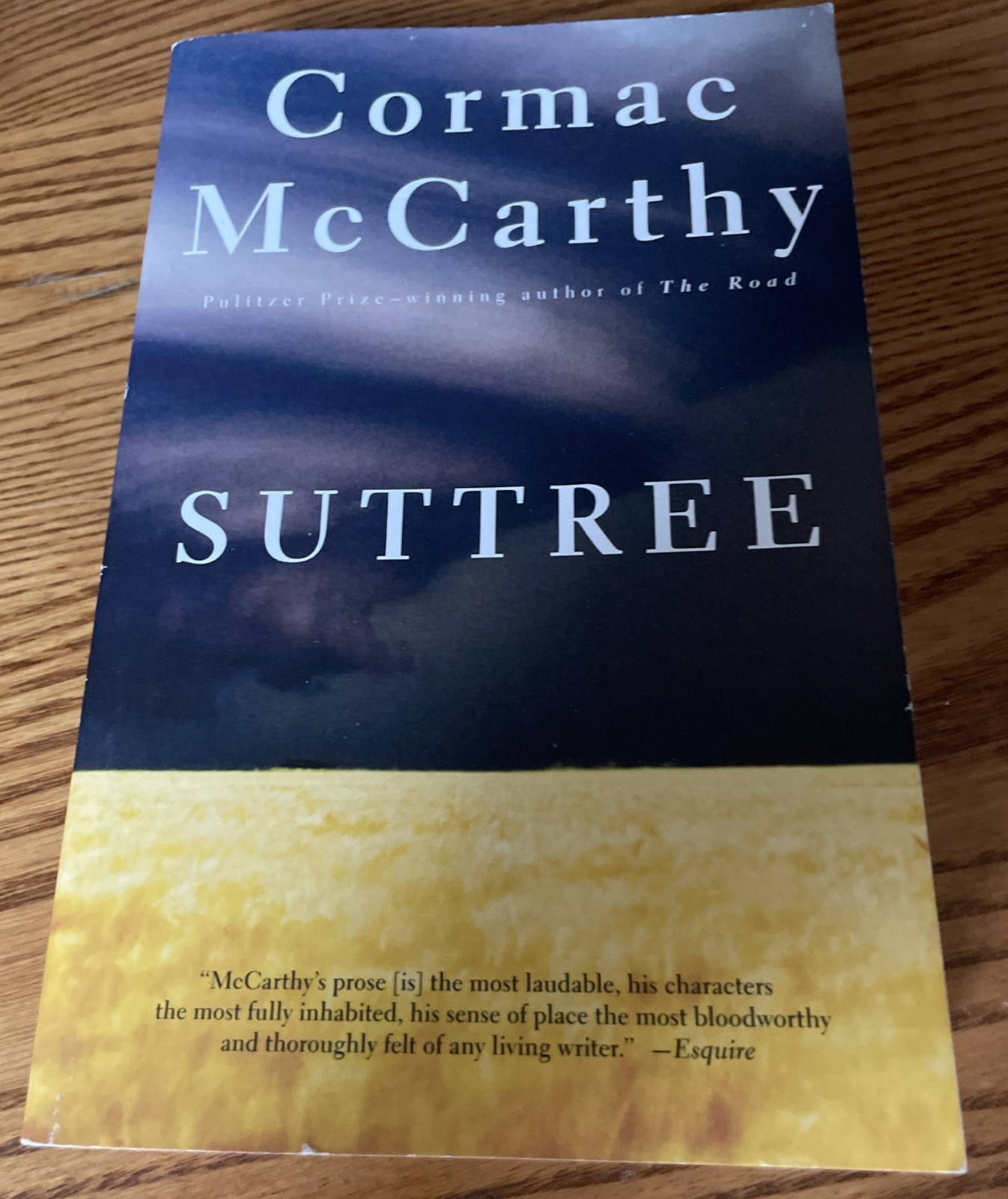 Suttree Trade Paperback Cormac McCarthy