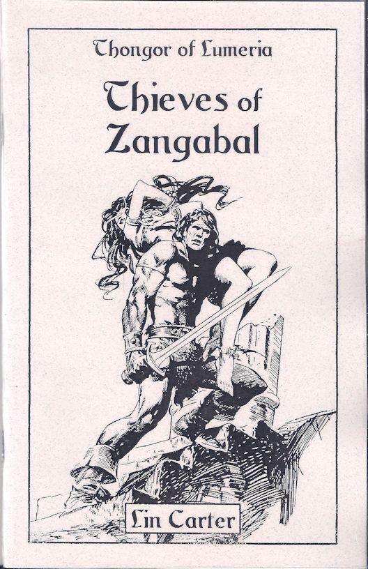 Thieves of Zangabal – Lin Carter – Sabre Press 2025 Sword & Sorcery Chapbook