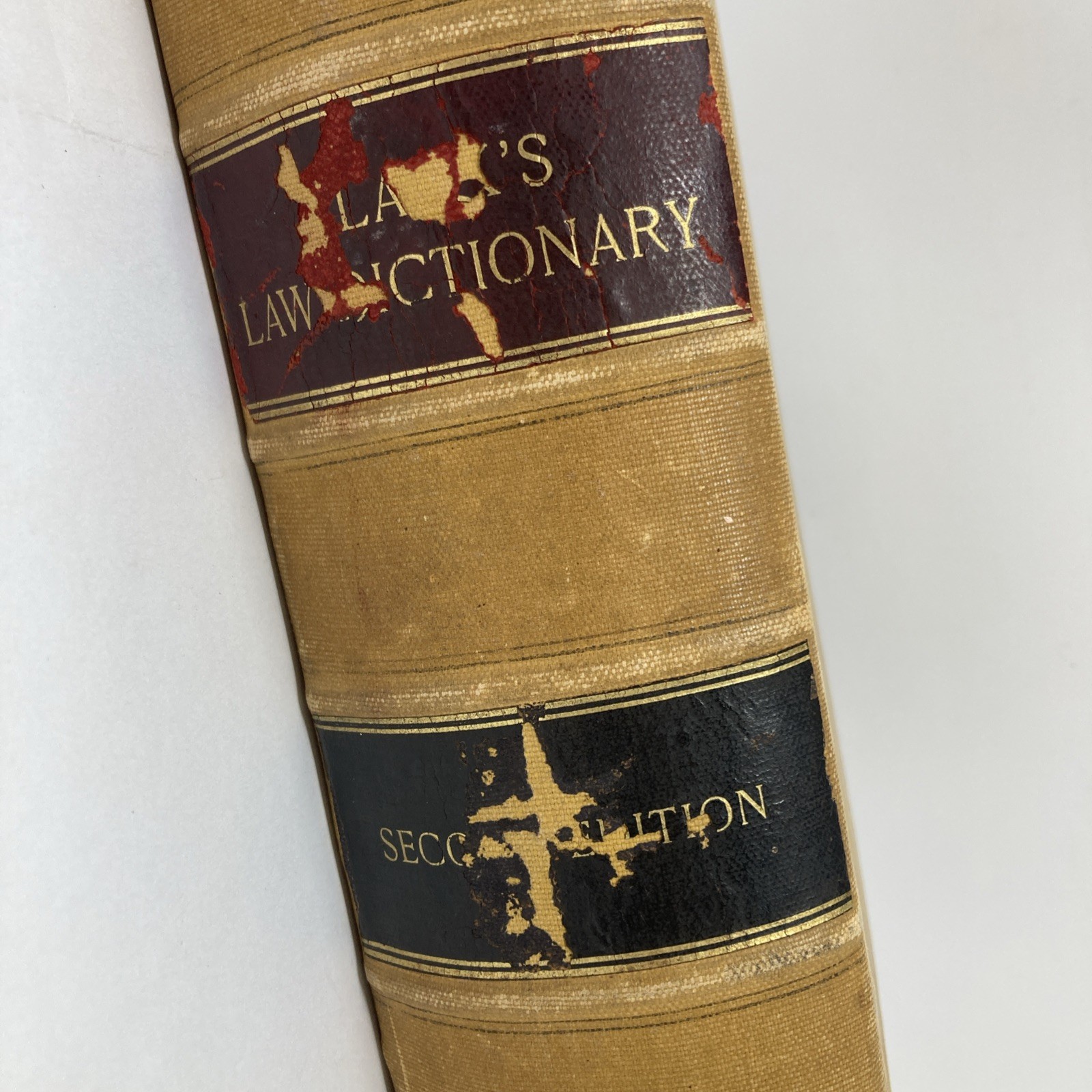 Henry Campbell BLACK’s LAW DICTIONARY 2nd Edition 1910 HC law student graduation