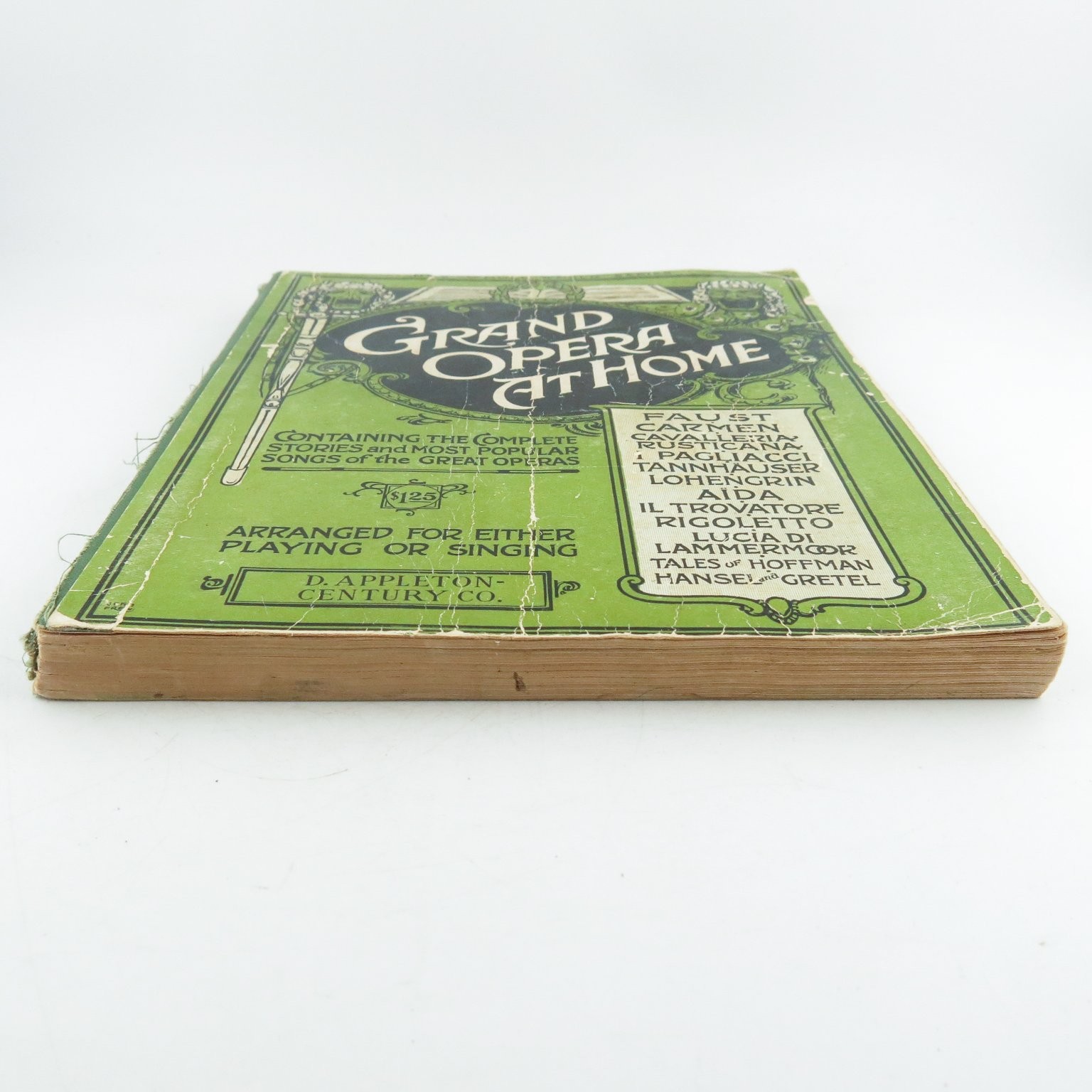 Grand Opera at Home Albert E. Wier 1927 Revised Edition Opera Music