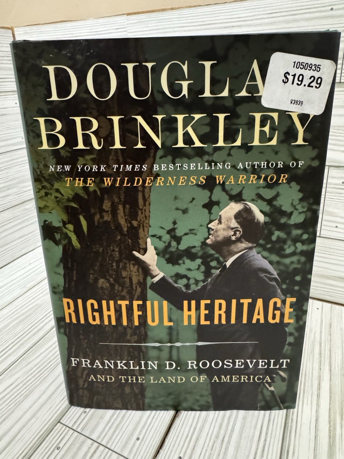 RIGHTFUL HERITAGE First Edition 1st Printing Douglas Brinkley HC DJ 2016