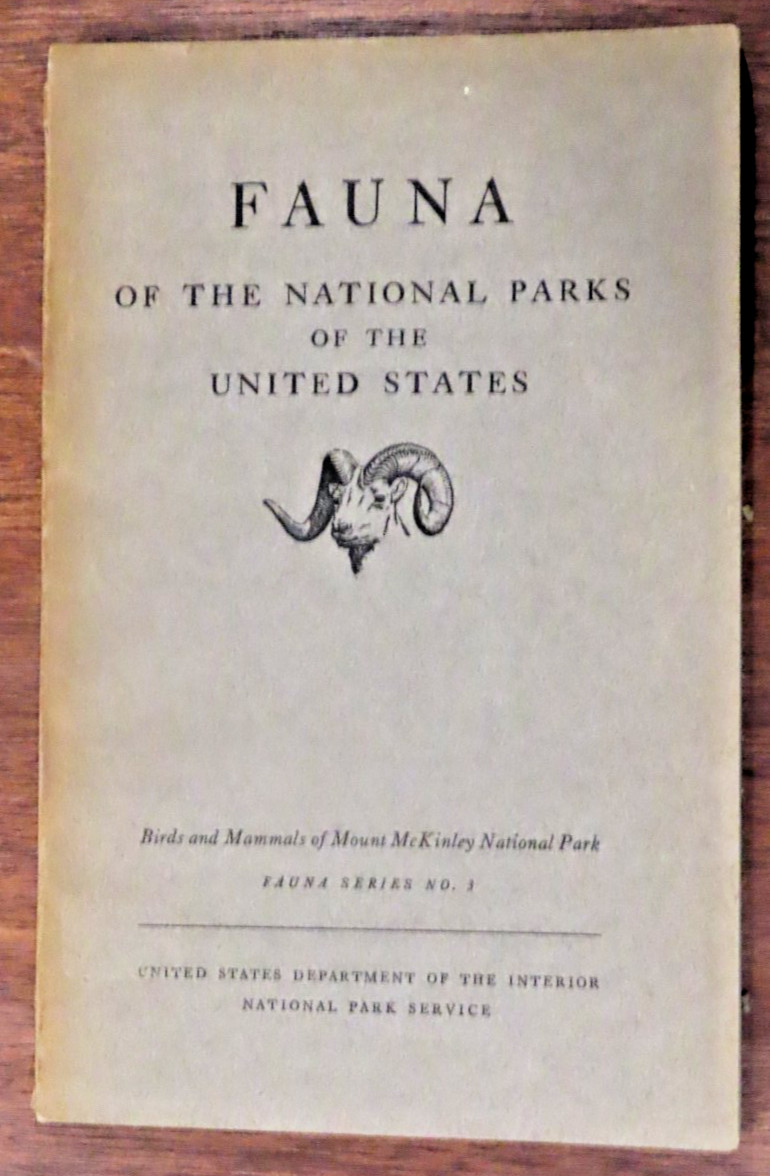 Fauna of the National Parks of the US Birds & Mammals – Fauna Series No. 3 1938
