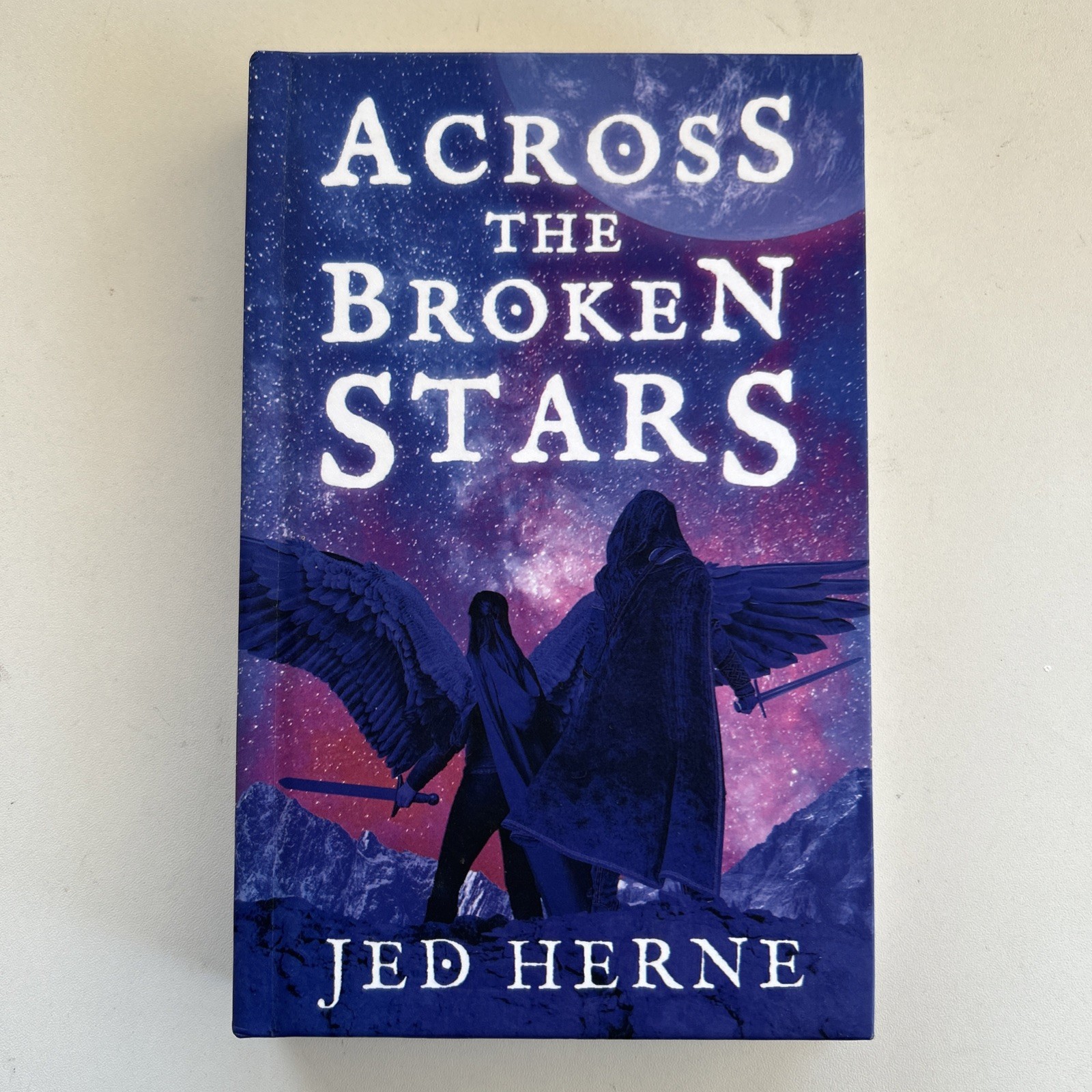 Across the Broken Stars Jed Herne HC 1st Ed Hardcover Hardback Self Published