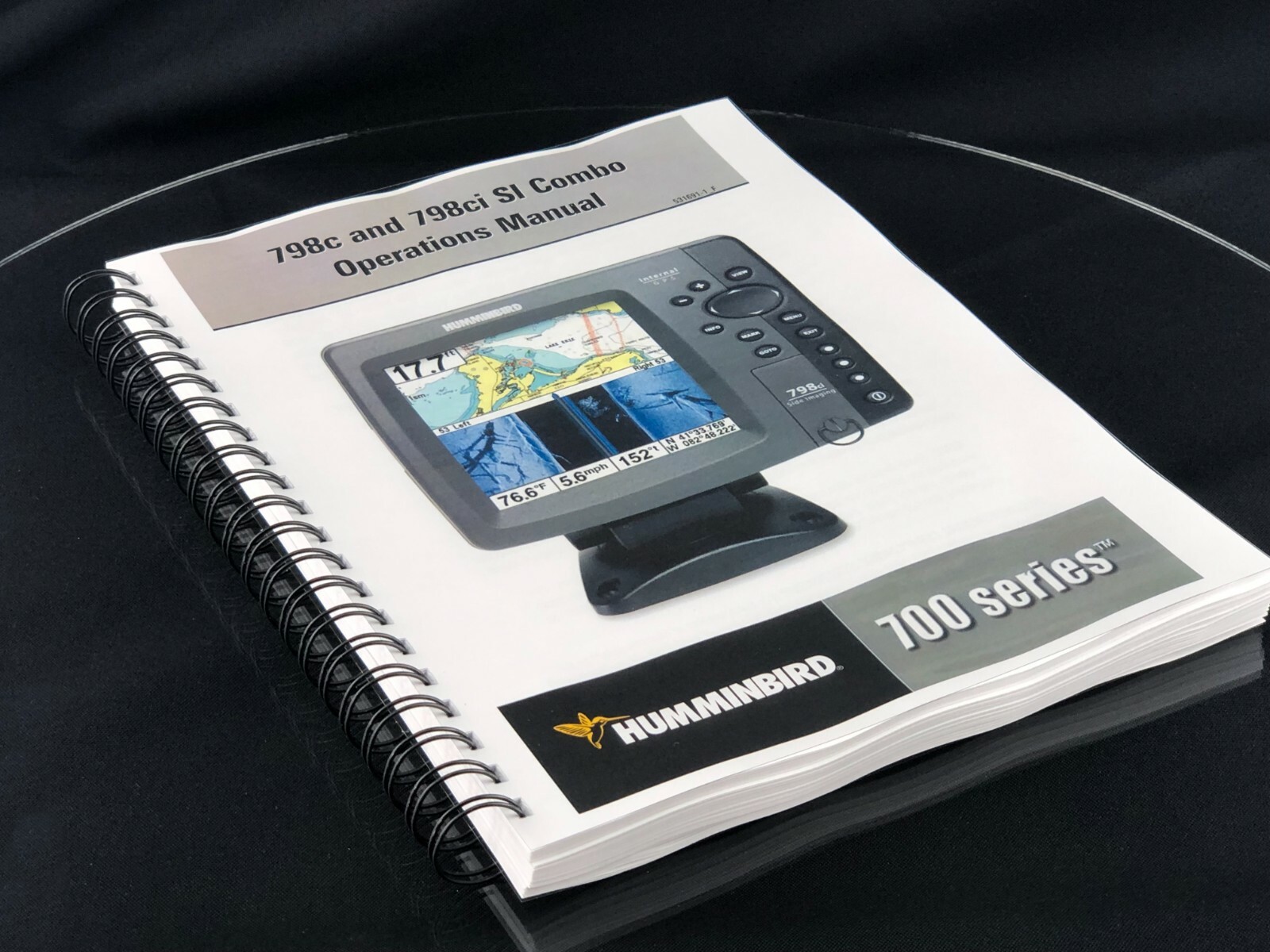 Humminbird 798c 798ci SI Fish Finder Operators Manual User Guide Instructions