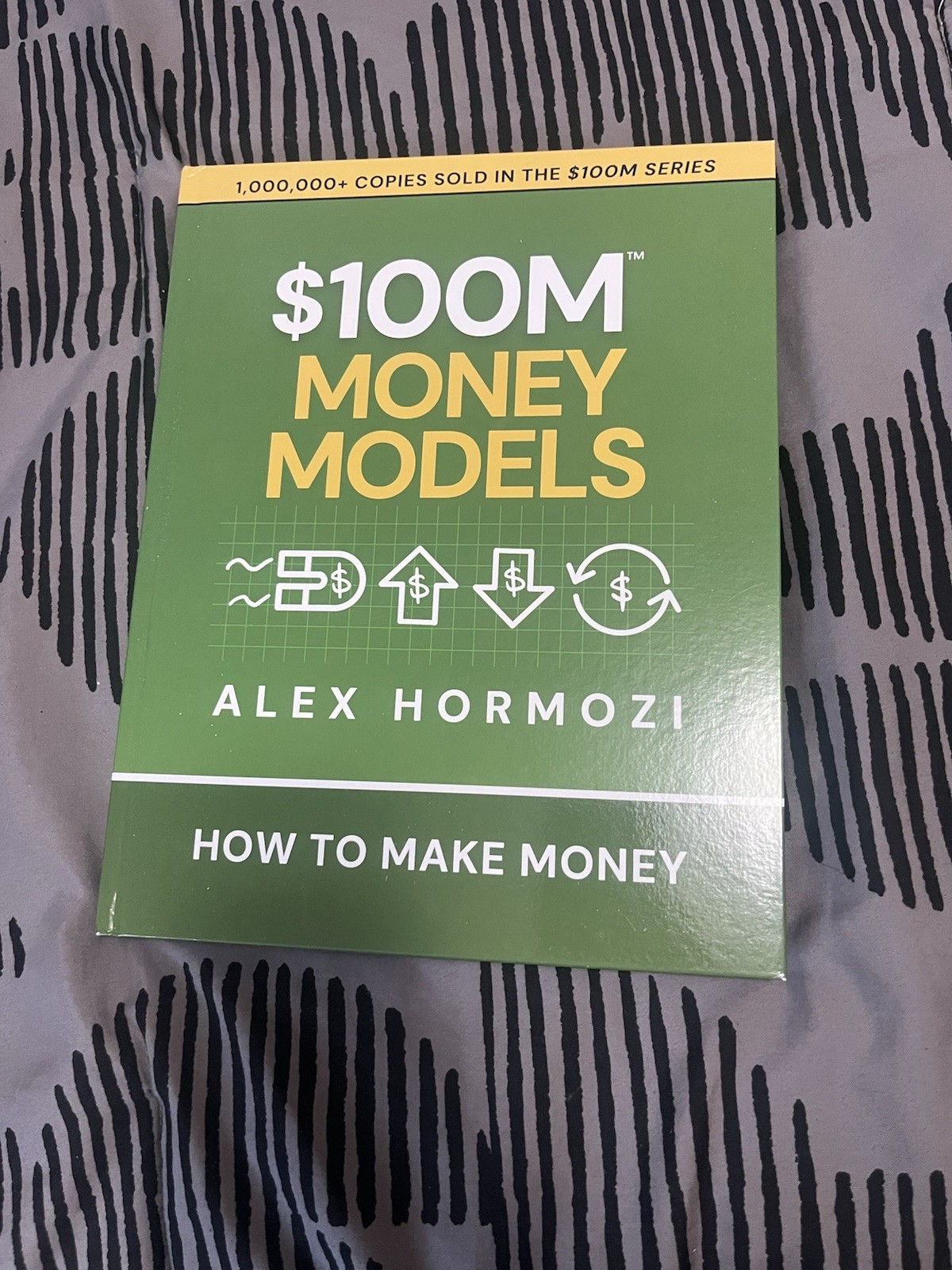 $100M Money Models (Hardcover) Book by Alex Hormozi BRAND NEW Free shipping