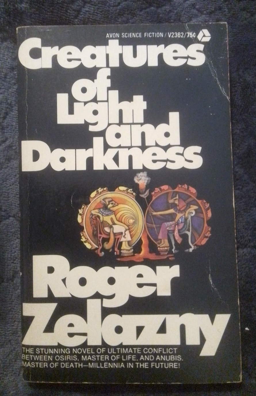 Creatures of Light and Darkness by Roger Zelazny 1970 1st Printng Avon Paperback