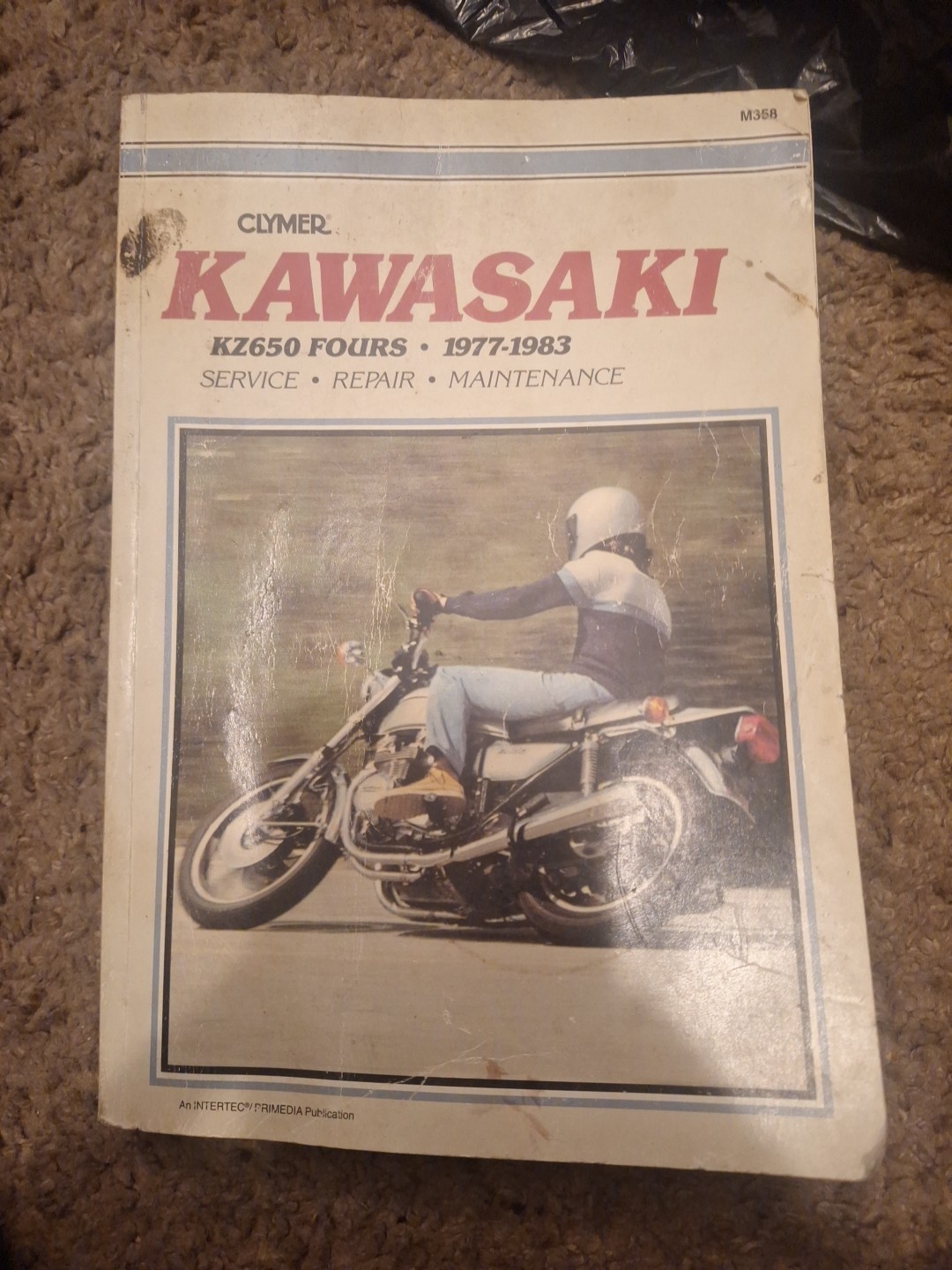 Clymer Kawasaki Service Repair Manual Book KZ650 Fours 1977-1983 (M358)