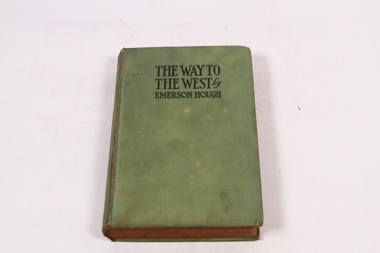 WAY TO THE WEST/EMERSON HOUGH, deluxe edition, 1922, Crockett, Boone