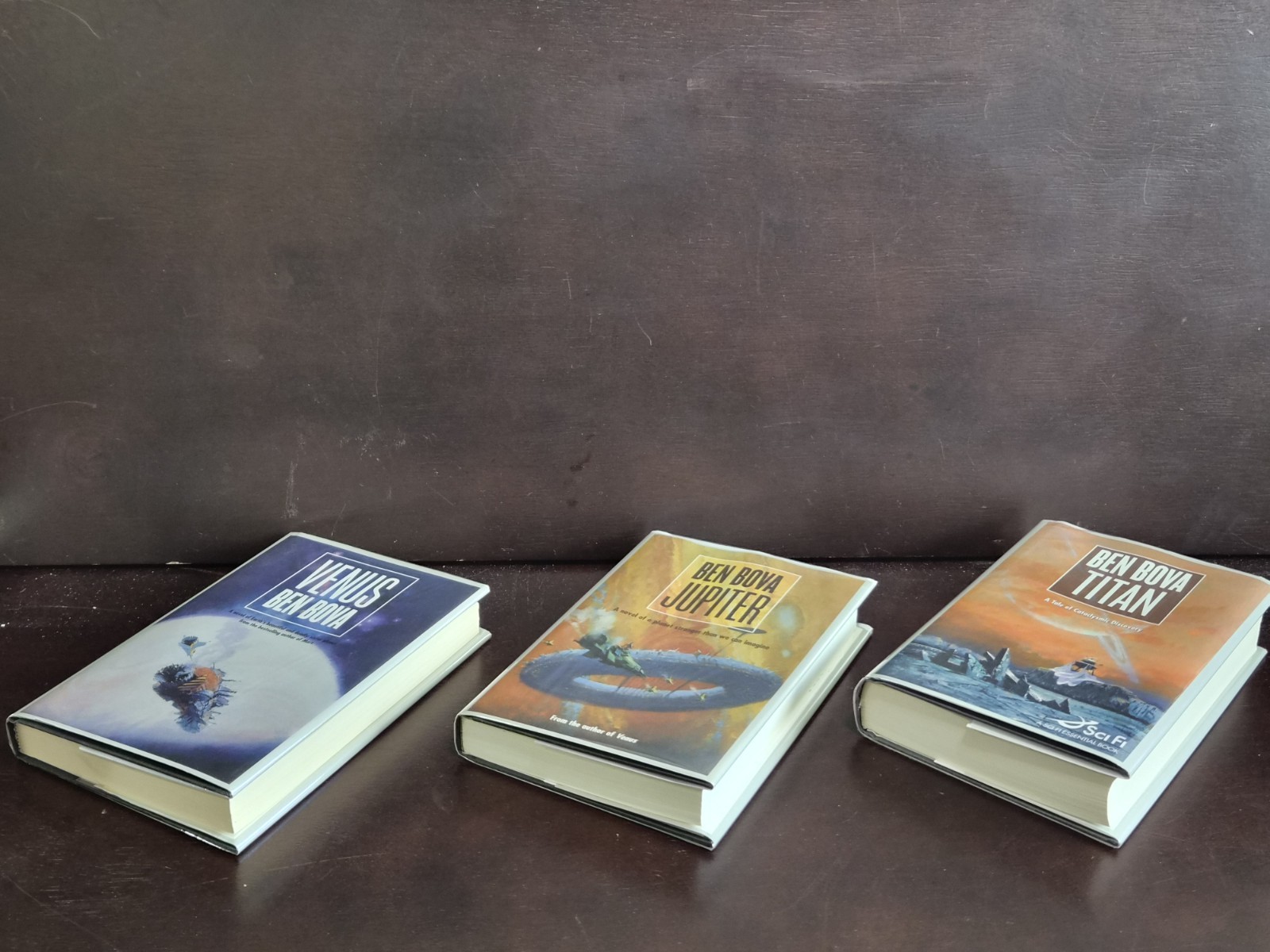 ​Ben Bova GRAND TOUR 3-Book Set VENUS TITAN JUPITER 2000-2006 BCE HCDJ VG+