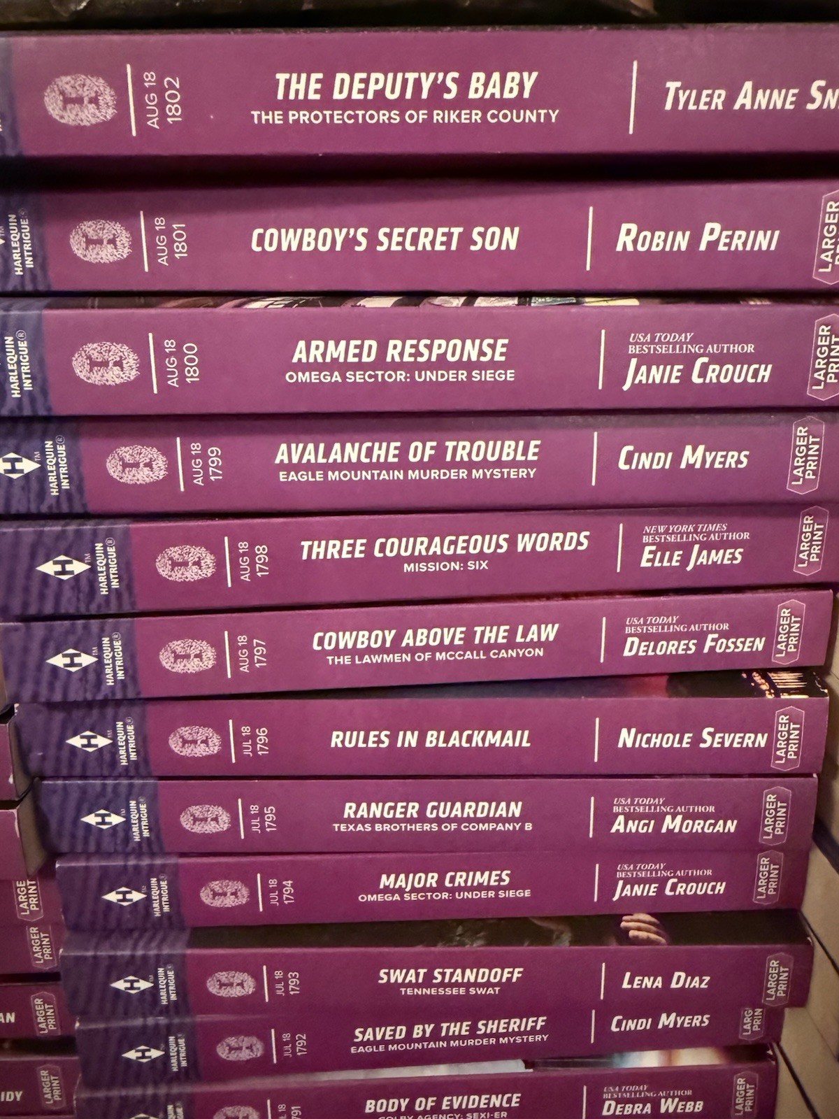 LIKE NEW You Pick Choose 10 HARLEQUIN INTRIGUE 1455-1826 Romance Love 2013-2018
