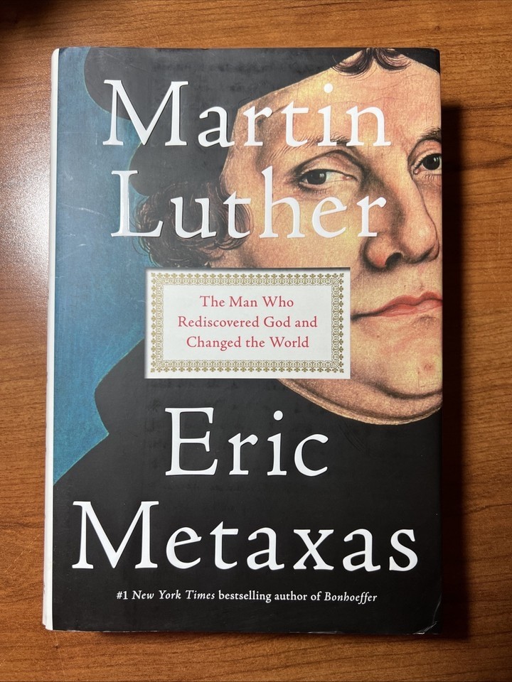 MARTIN LUTHER : by Eric Metaxas – PB – LIKE NEW – Free Shipping