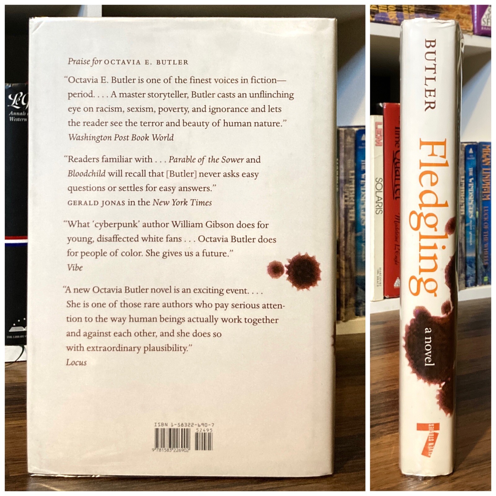 Fledgling – Octavia E. Butler (1st edition early print) Seven Stories Press 2005