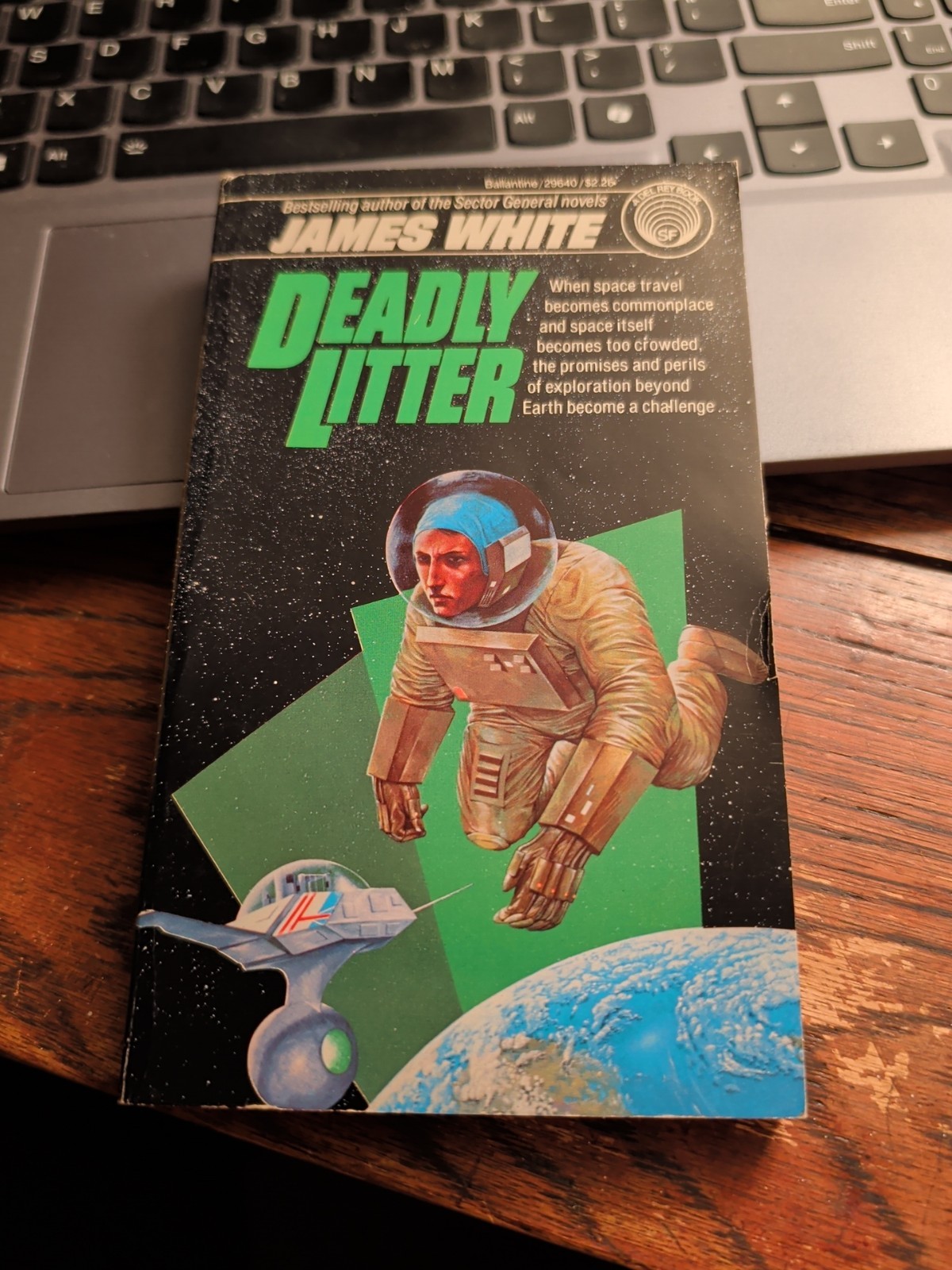 James White Vintage Science Fiction Paperback Book Deadly Litter B-1