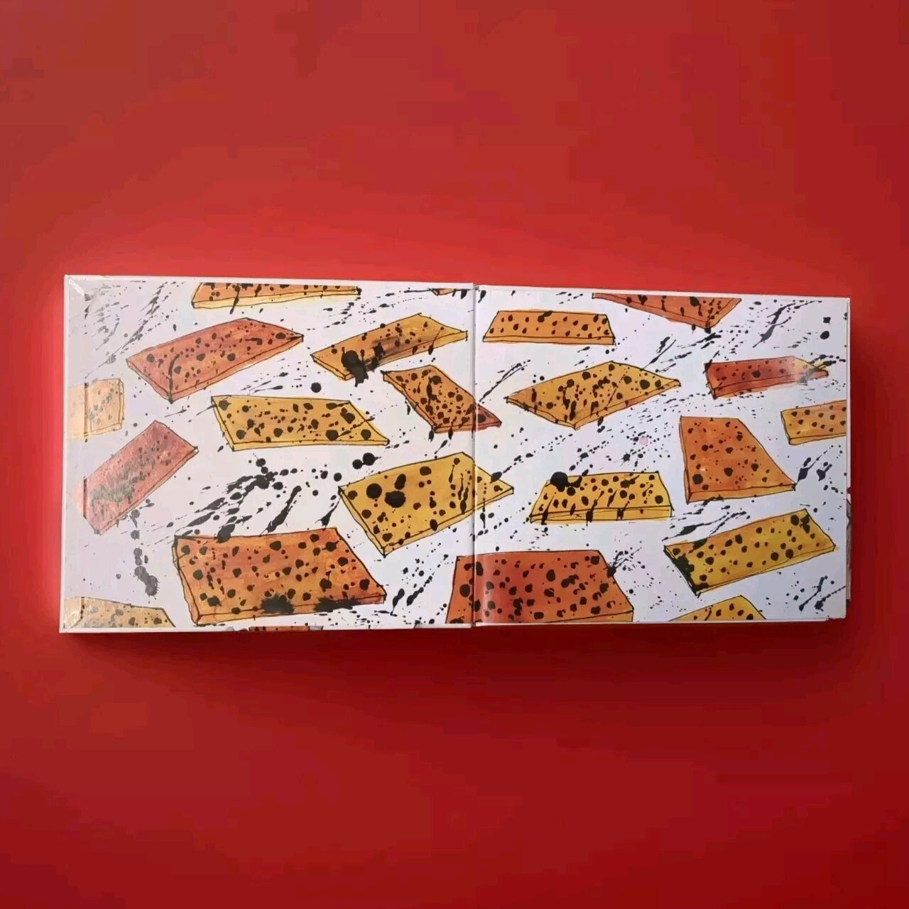 Autographed Ralph Steadman, Garibaldi’s Biscuits Signed & Sketch By STEADMAN
