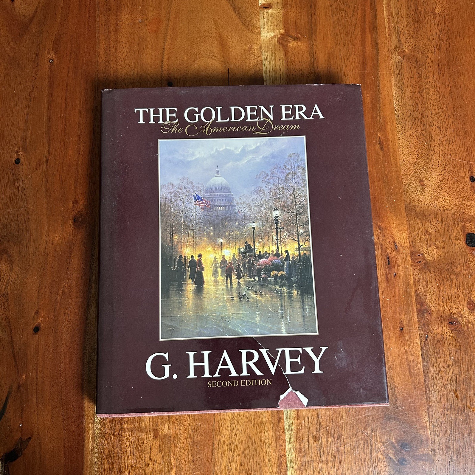 G. Harvey SIGNED The Golden Era 1992 2nd Ed.- Very Good-small rip on dust cover