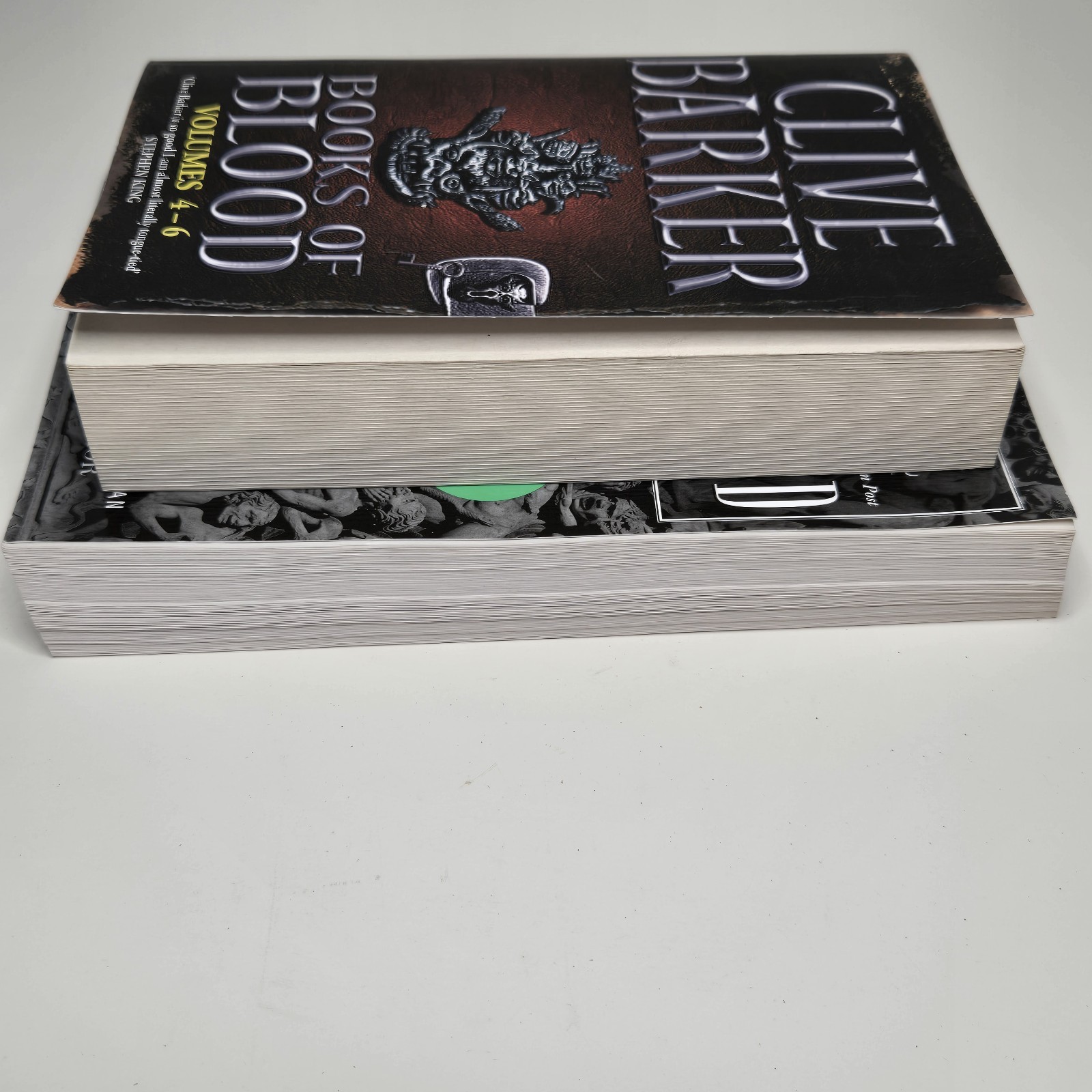 Clive Barker Books Of Blood, Vol 1-3 (Berkley) & 4-6 (Omnibus 2, Sphere 2007) PB