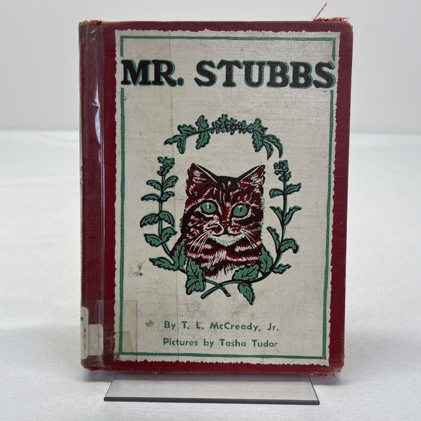 Mr. Stubbs by TL McCready HC 1956 Damaged