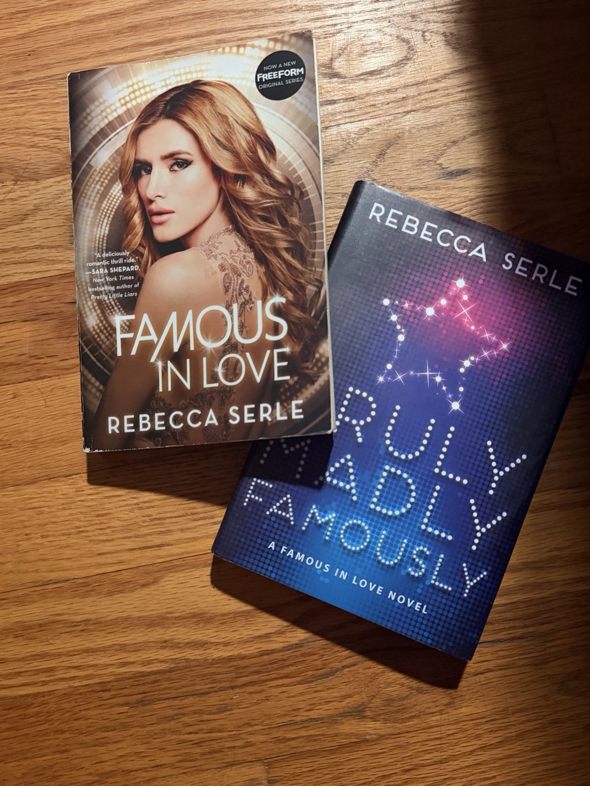 Famous in Love by Rebecca Serle 2 Books Paperback/hardcover Excellent Condition