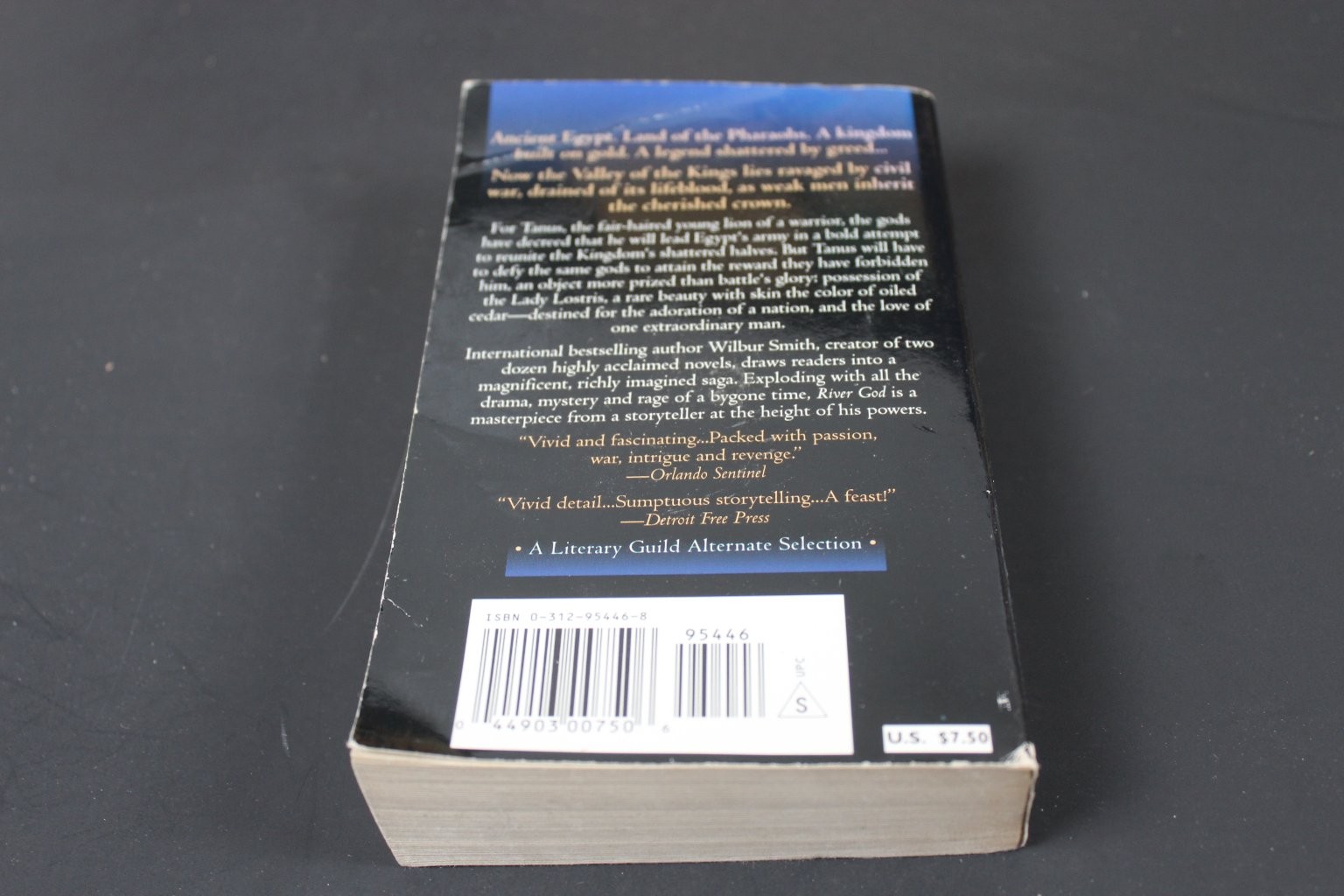 River God Wilbur Smith 1995 Ancient Egypt Historical Fiction St. Martin’s Press
