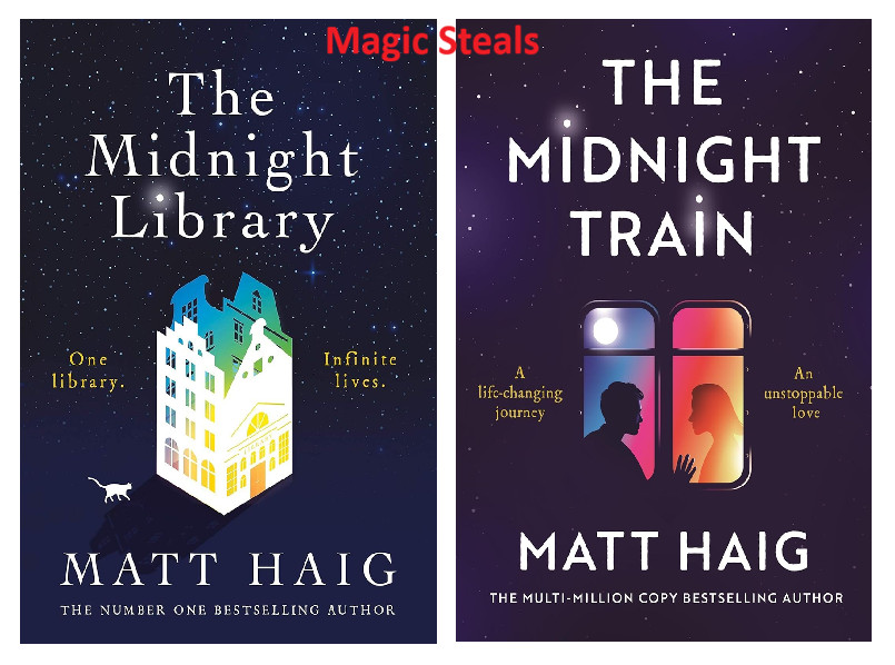 The Midnight Library + The Midnight Train by Matt Haig paperback Free Shipping